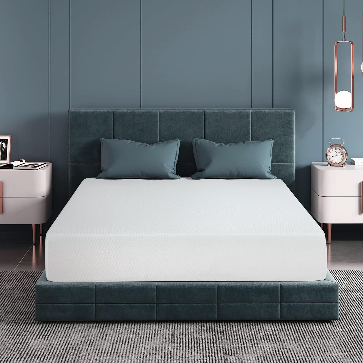 NEW - 10 inch QUEEN Gel Memory Foam Mattress for Cool Sleep & Pressure Relief, Medium Firm Mattresses CertiPUR-US Certified/Bed-in-a-Box/Pressure Relieving (10 in, Queen) - Retail $189