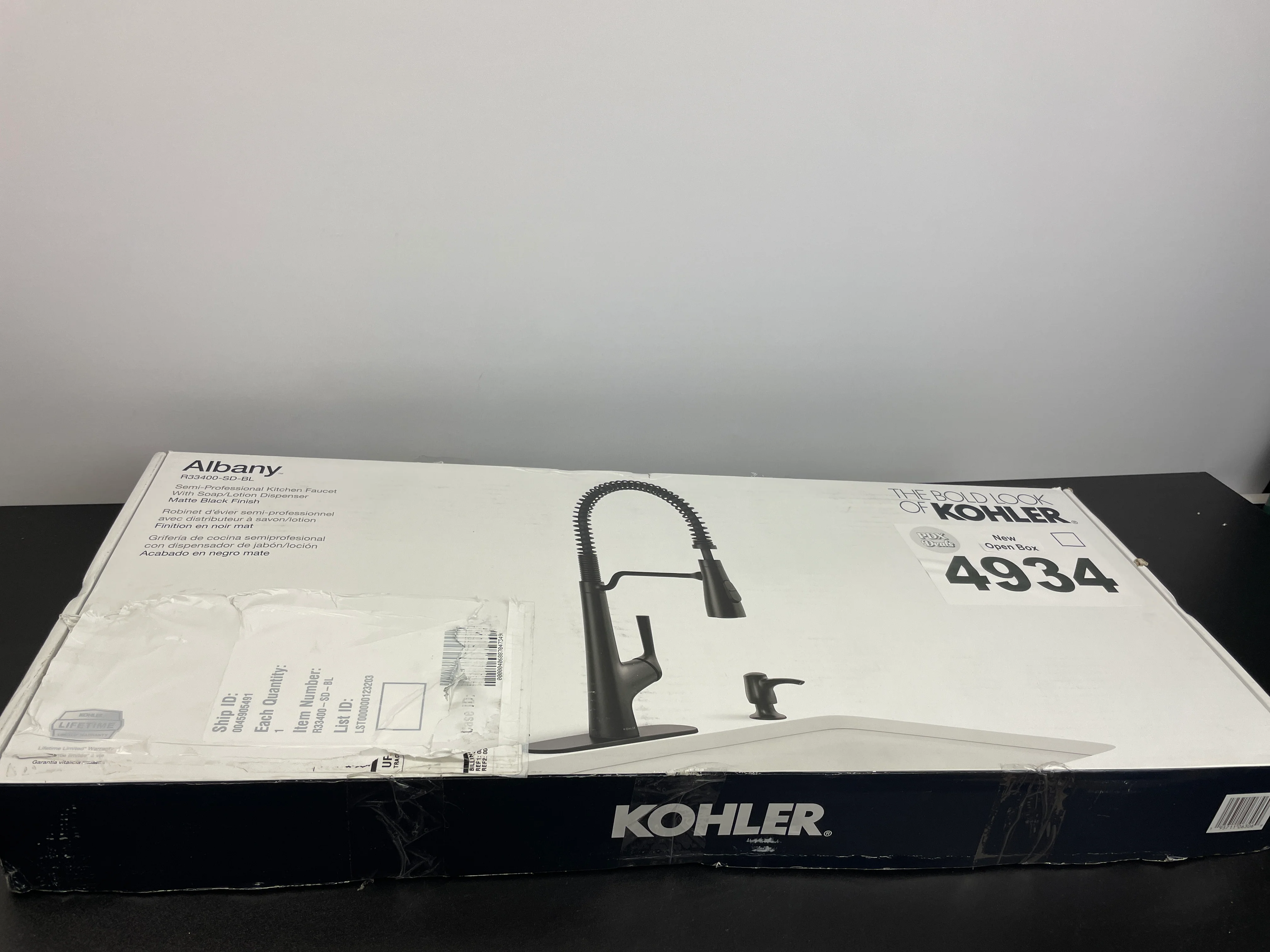 NEW - KOHLER ALBANY SEMI-PRO - Retail $289 - Image 6