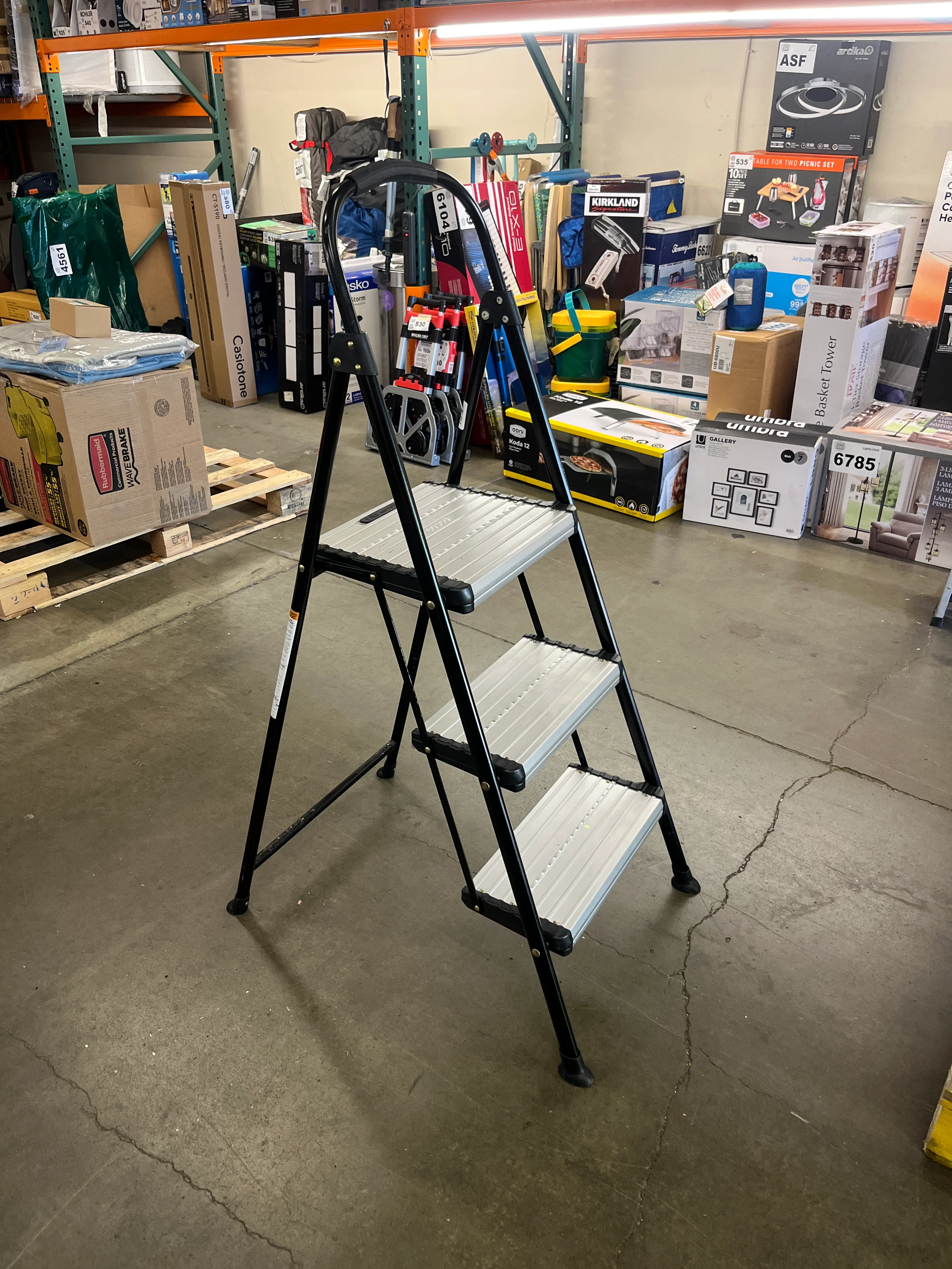 COSCO 3 Wide Step Folding Step Stool - Retail $49 - Image 2