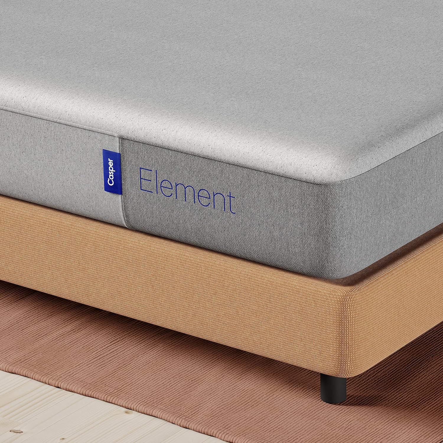 NEW - QUEEN Casper Sleep Element, Medium Firm Mattress - Memory Foam AirScapeTM Cooling + Support - CertiPUR-US Mattress, Grey - Retail $595 - Image 4
