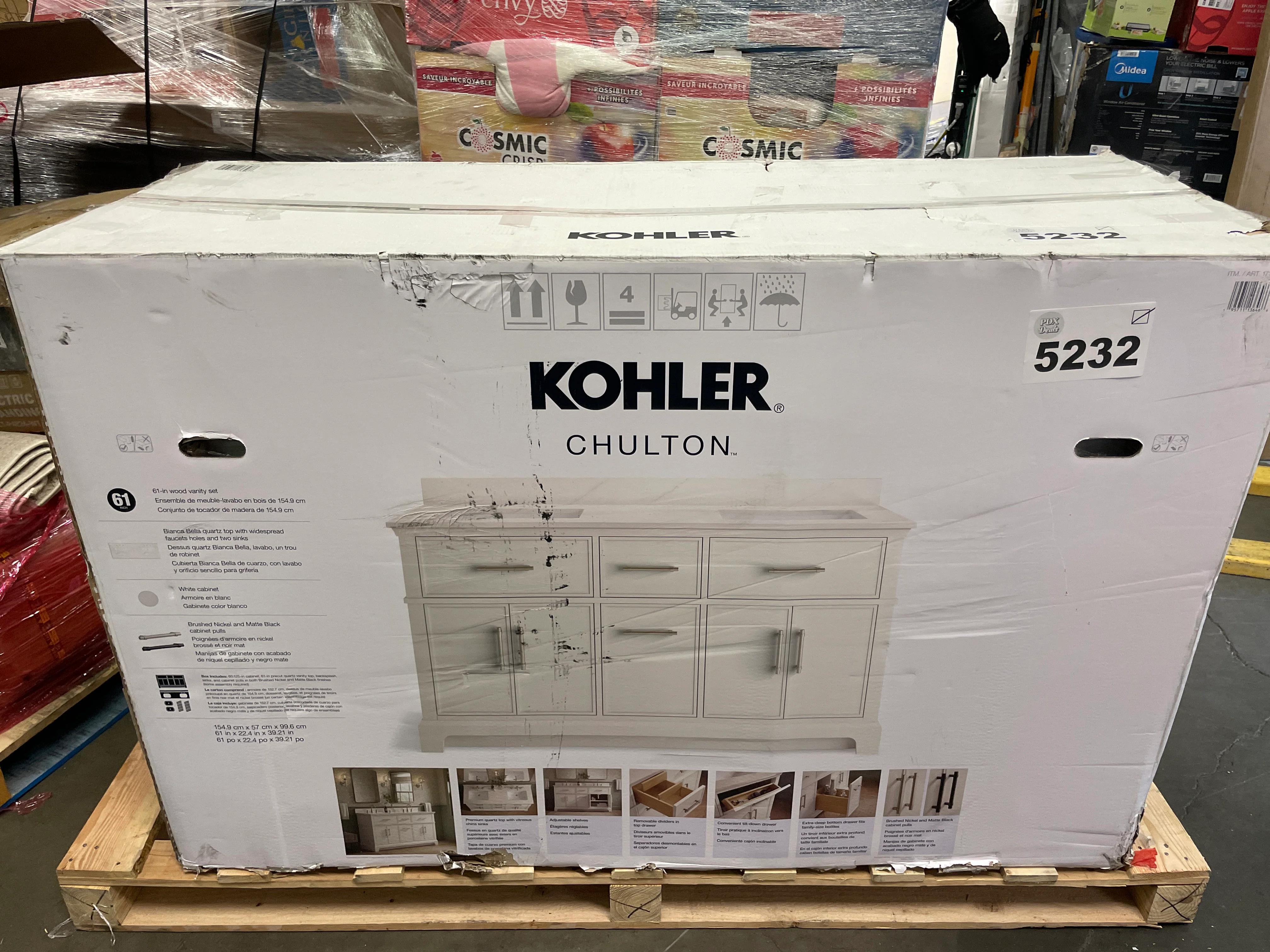 NEW - Kohler Chulton 60" Bath Vanity - Retail $1099 - Image 7