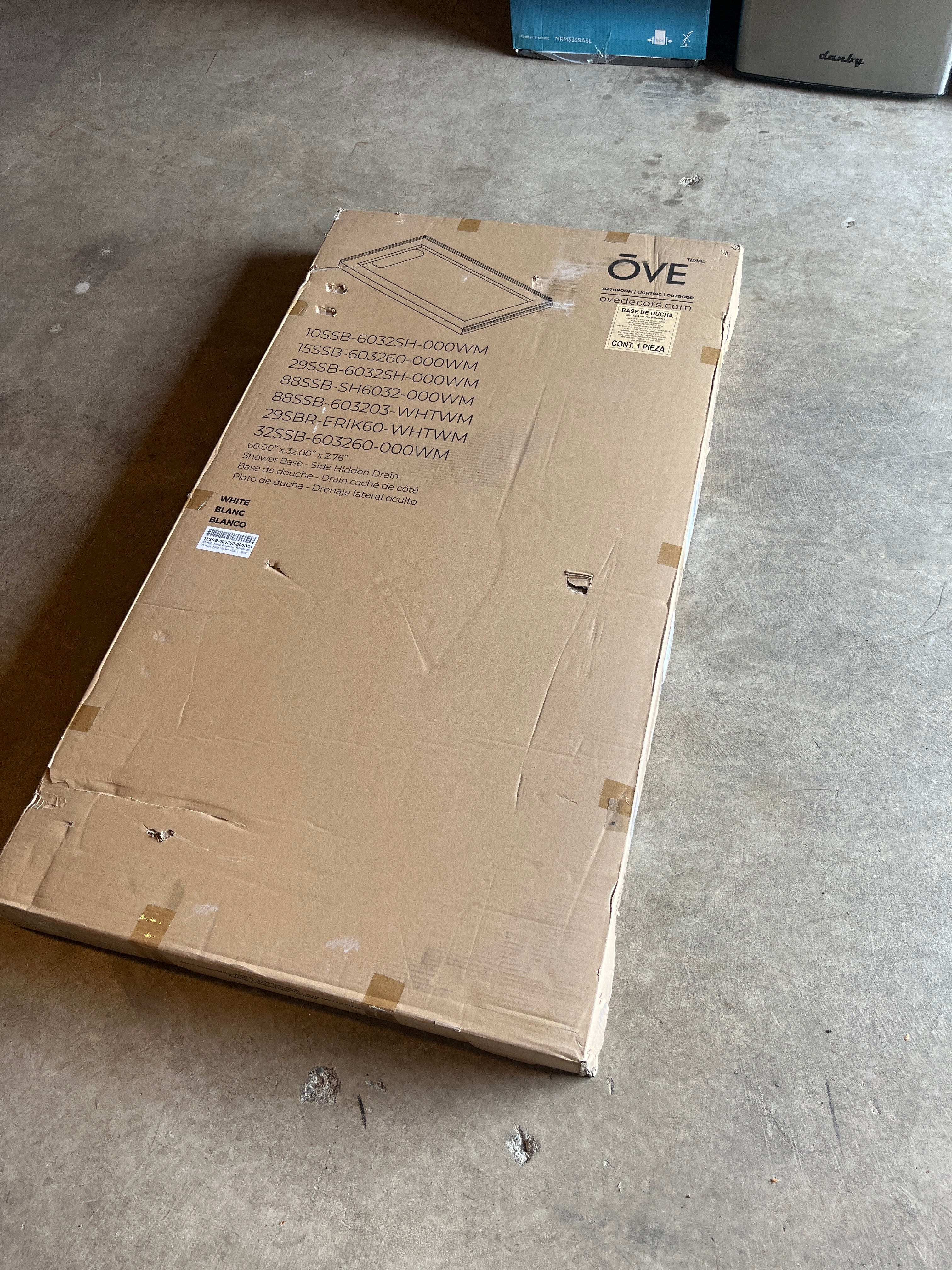 NEW - OVE Decors 32"x60" Shower Base - Retail $349 - Image 3