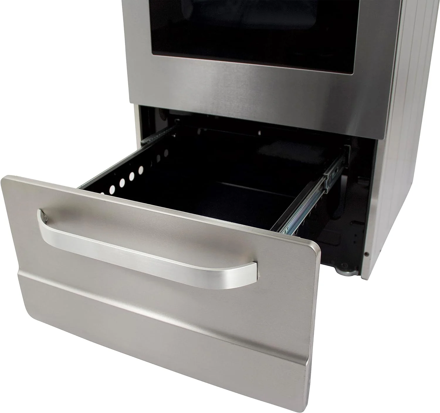 NEW - West Bend WB200ERPSS Electric Range Oven, 20-inch, Metallic - Retail $999 - Image 4