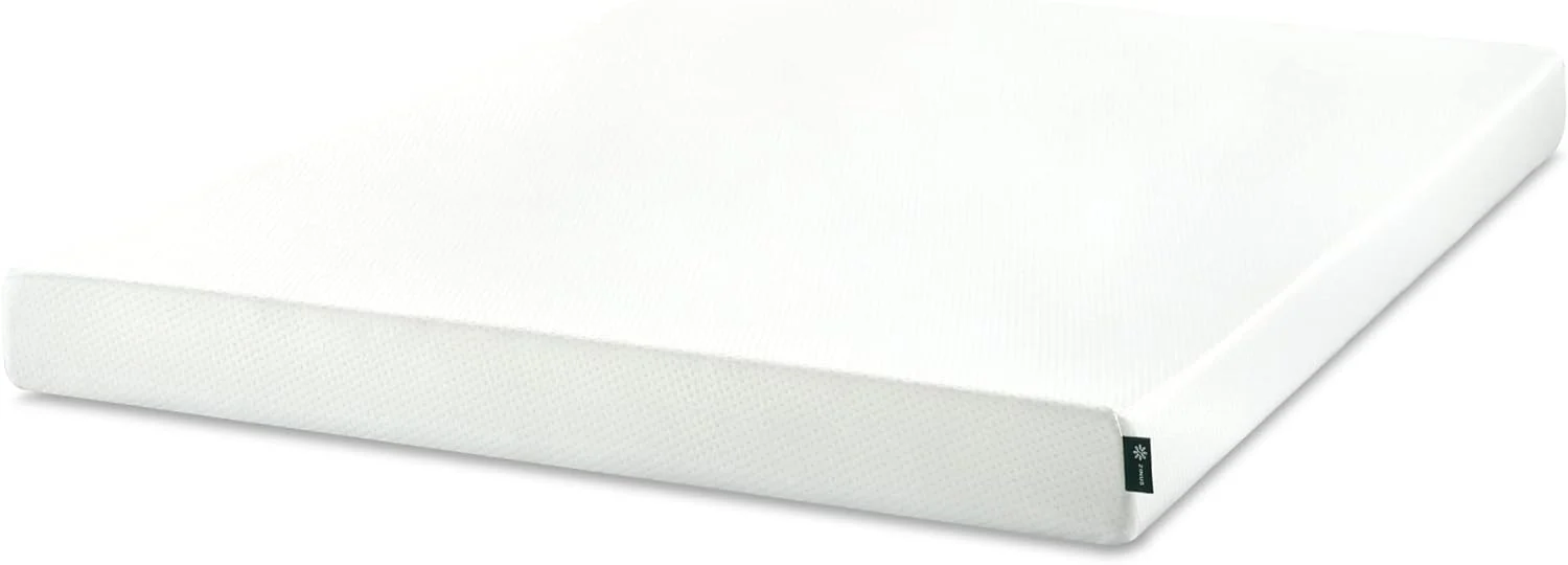 NEW - Zinus Twin 6 Inch Green Tea Memory Foam Mattress [New Version], Fiberglass Free, Medium Firm Feel, Zoned Pressure Relief, Certified Safe Foams & Fabric, Bed-in-A-Box, Twin - Retail $103 - Image 8