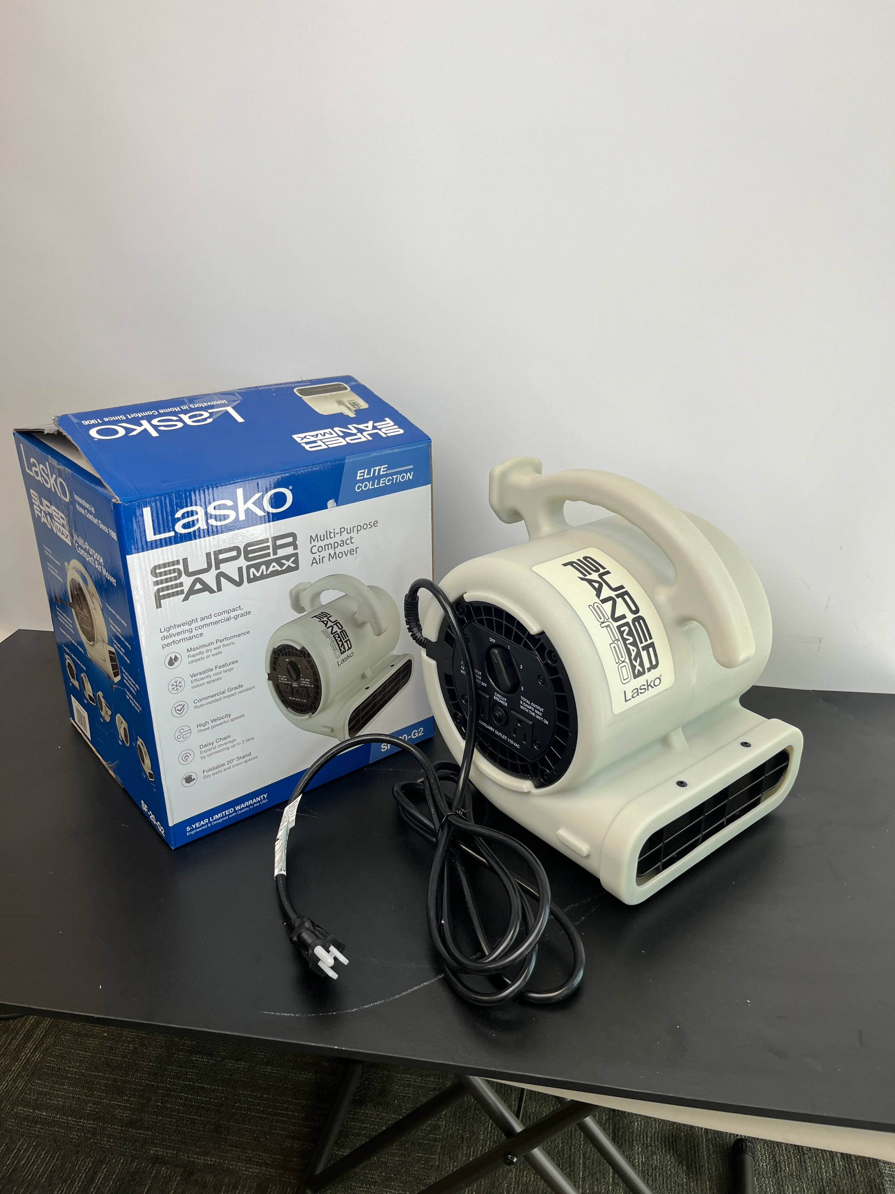 Lasko Super Fan Max Multi-Purpose Compact Air Mover - Image 2