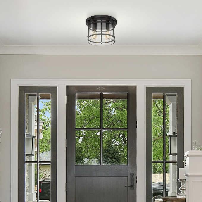 Joakim 2-Light Flush Mount Ceiling Light - Retail $99 - Image 5