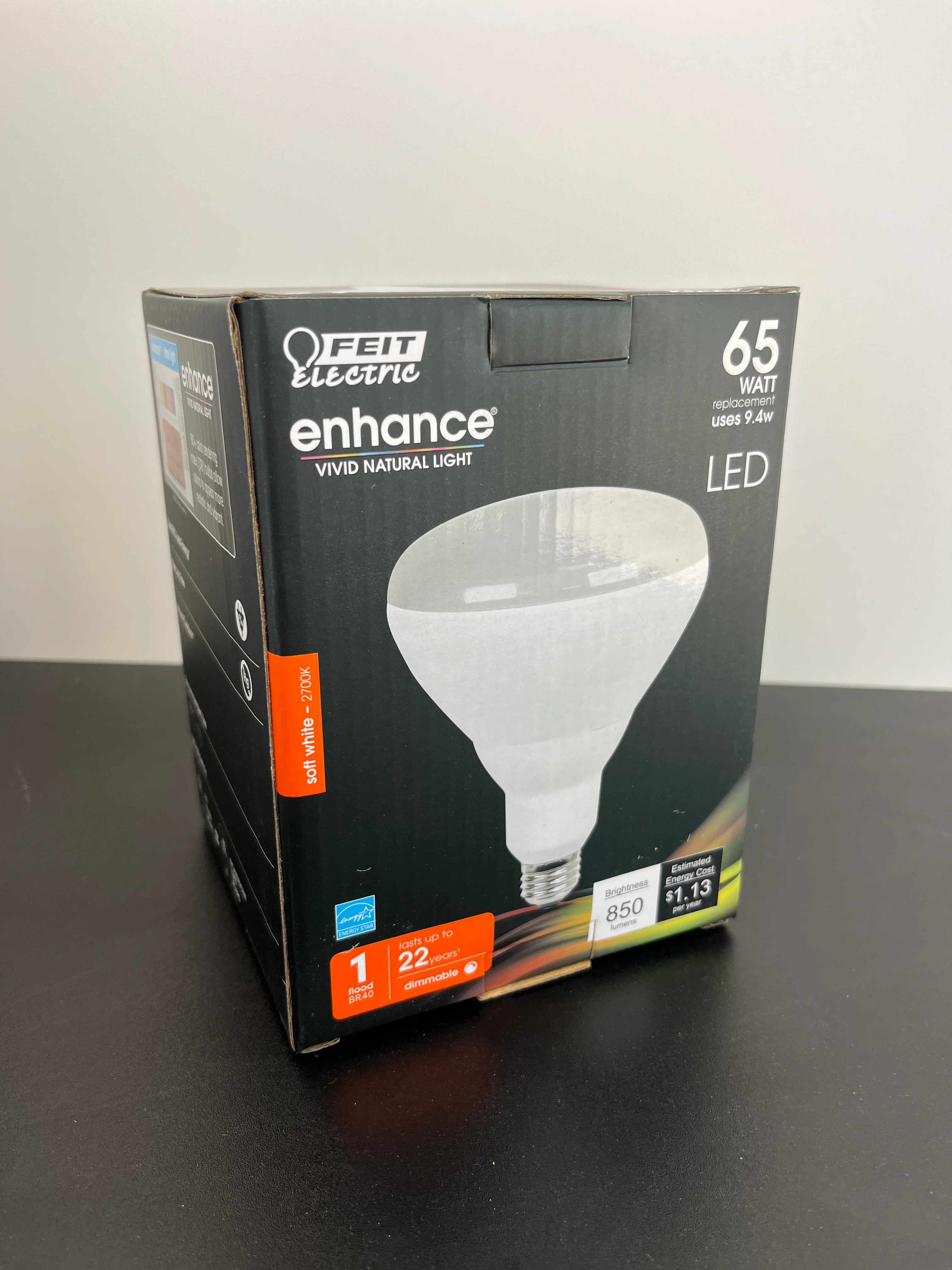 NEW - Feit Electric LED BR40 Flood, 12-pack - Retail $59 - Image 2
