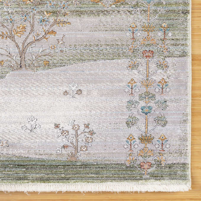 NEW - Costco - Empire Rug Collection, Tree of Life 8 ft. 8 in. x 12 ft. 6 in. - Retail $999 - Image 3