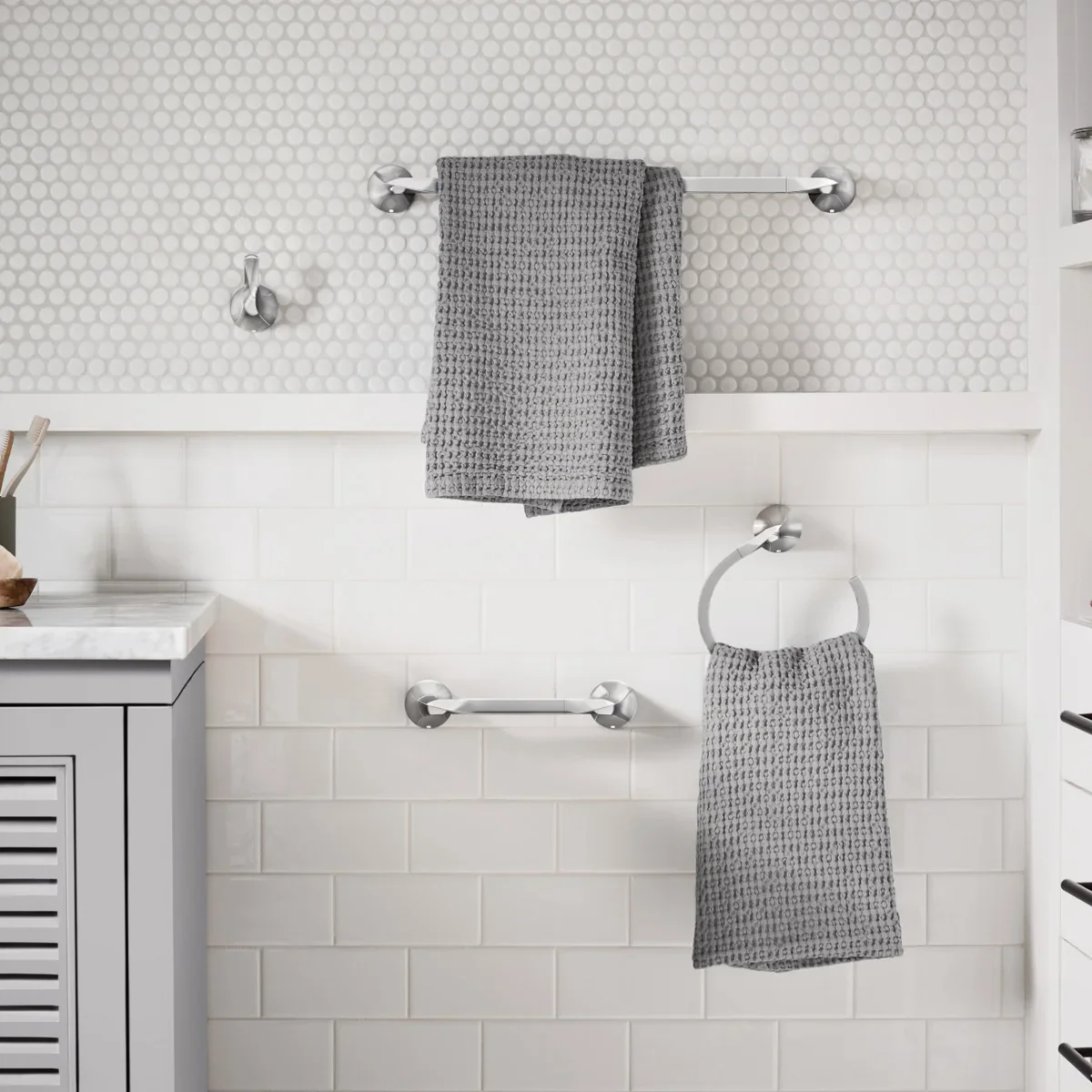 Moen Karis 4-piece Bath Hardware Kit - Image 2