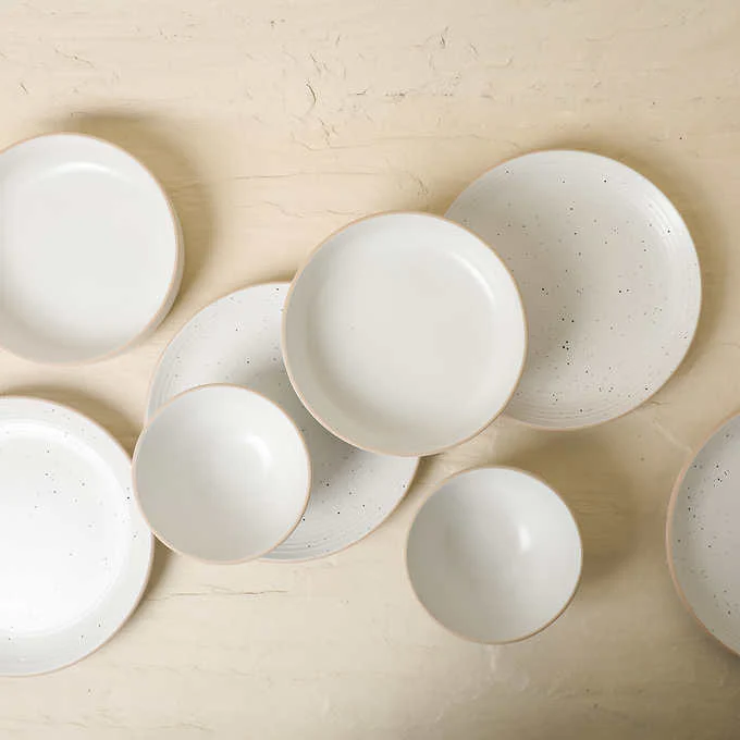 NEW - Stone + Lain Lauren 12-piece Stoneware Dinnerware Set - Retail $59 - Image 2