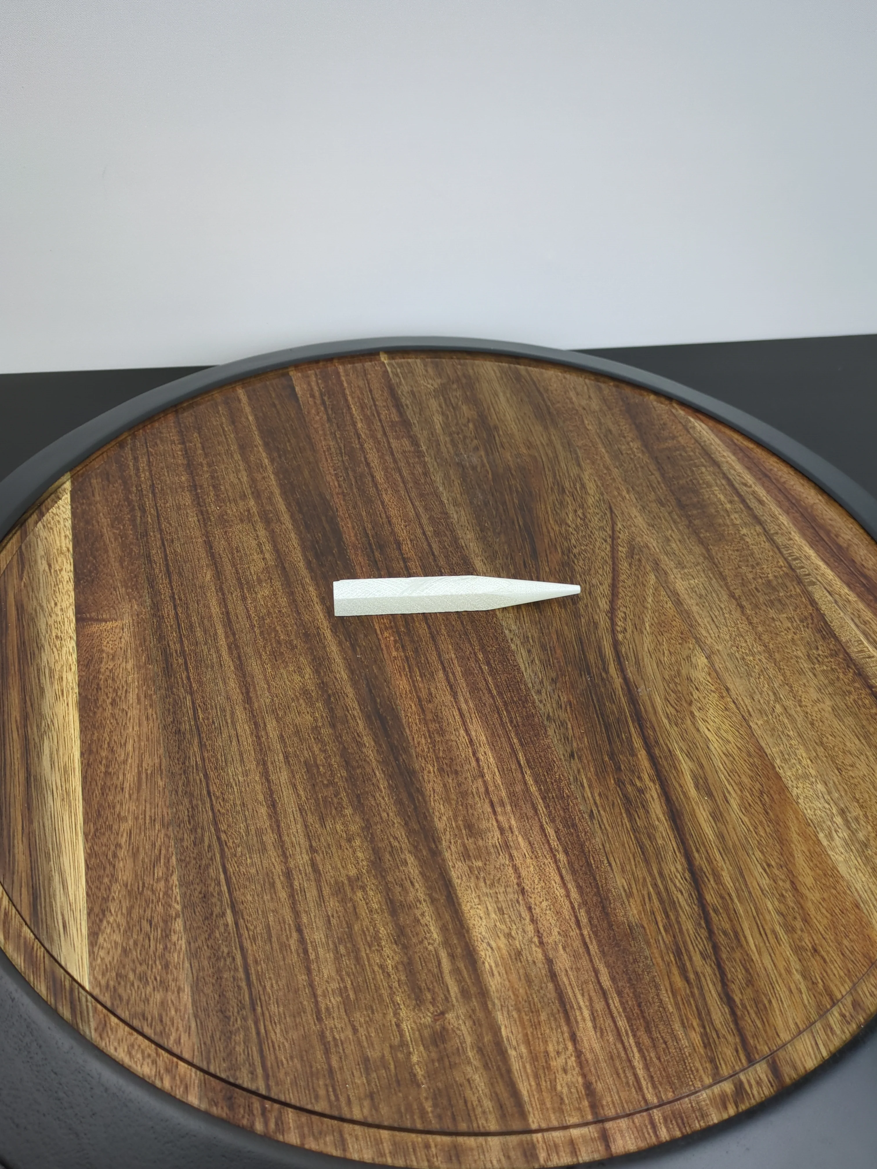 BirdRock Home Lazy Susan with Chalkboard Edge - Retail $43 - Image 4