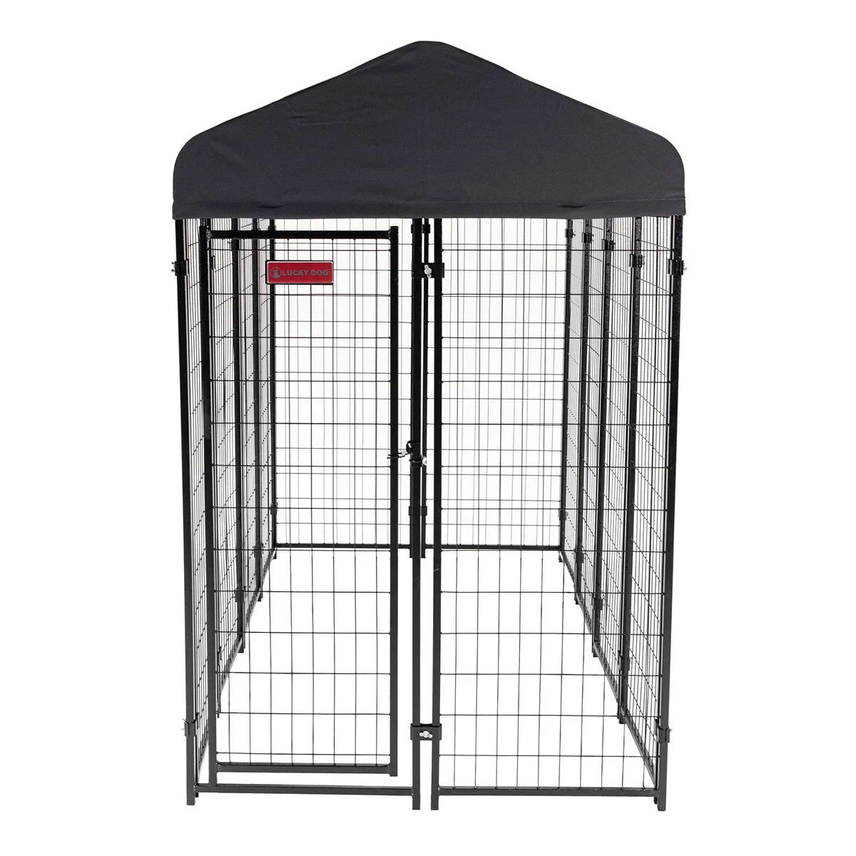 NEW - Lucky Dog STAY Series Villa Dog Kennel 4ftx8ft with Privacy Screen - Retail $499 - Image 3