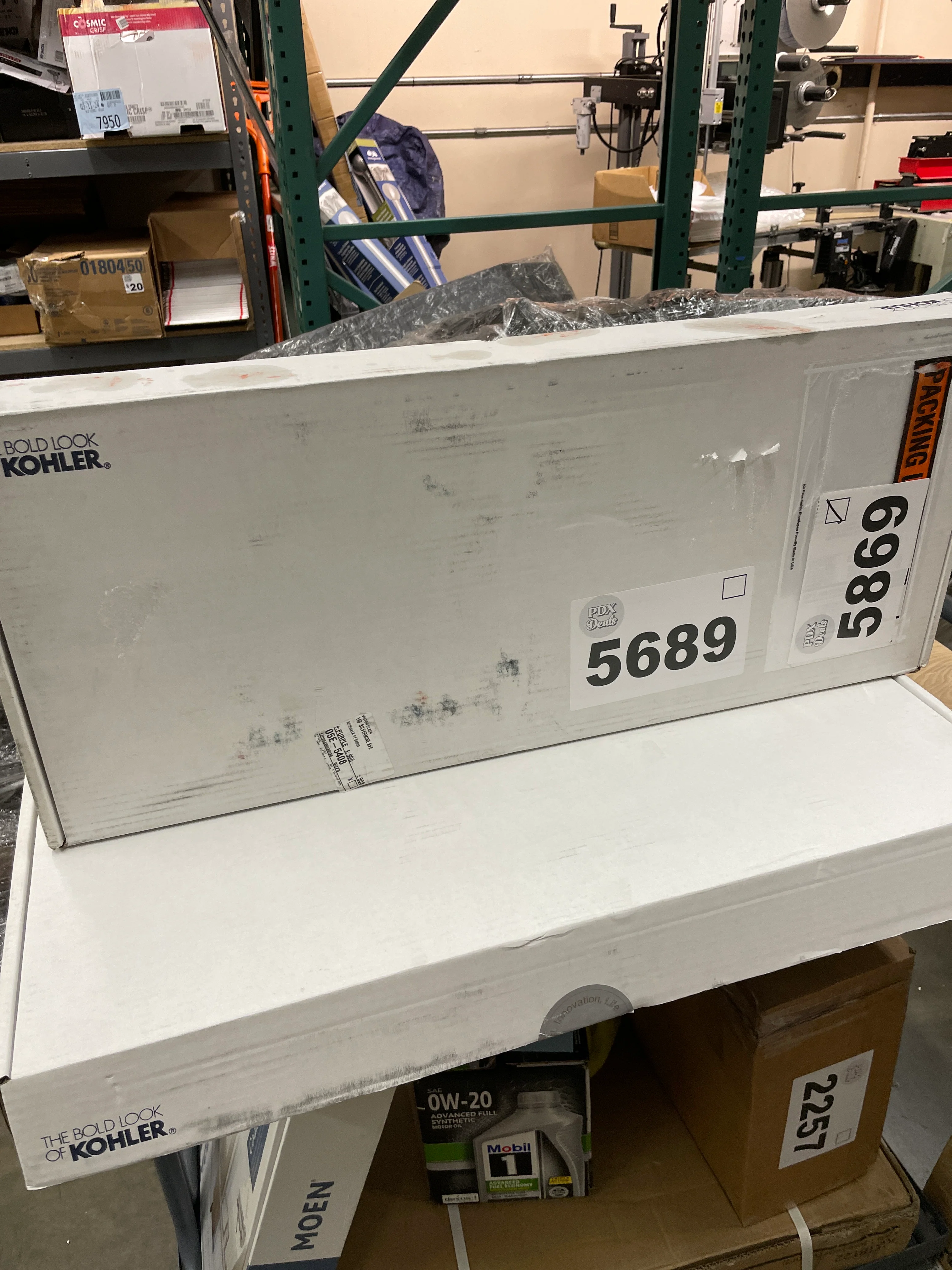 NEW - Kohler Transitional Pulldown Kitchen Faucet W/Soap Dispenser - Retail $31 - Image 2