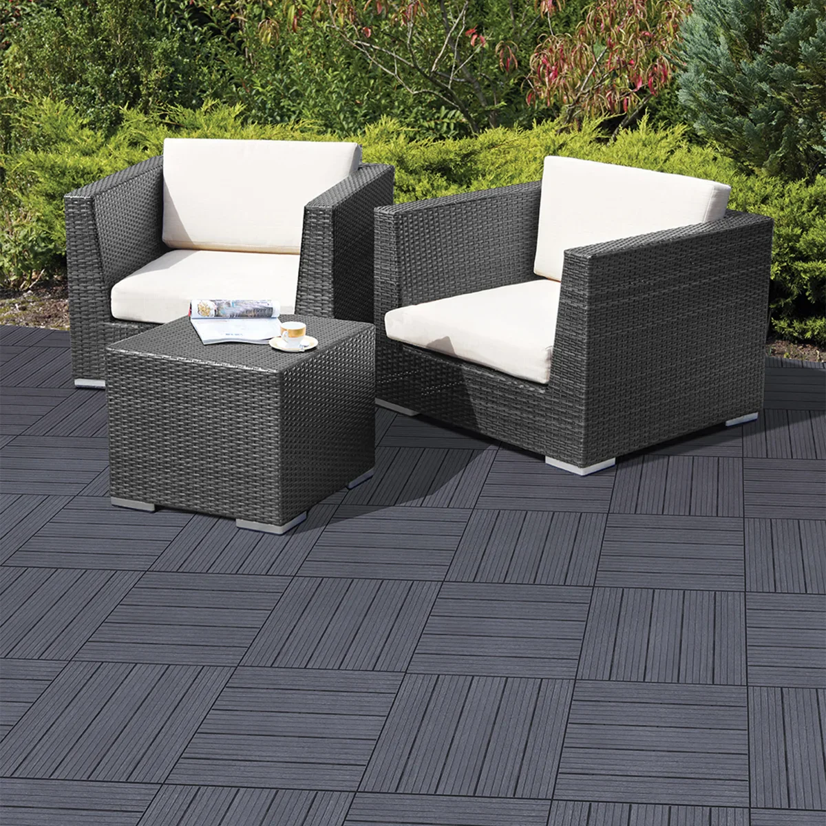 Cosmo Deck Tiles - 120 Sq Ft - Retail $240 - Image 3