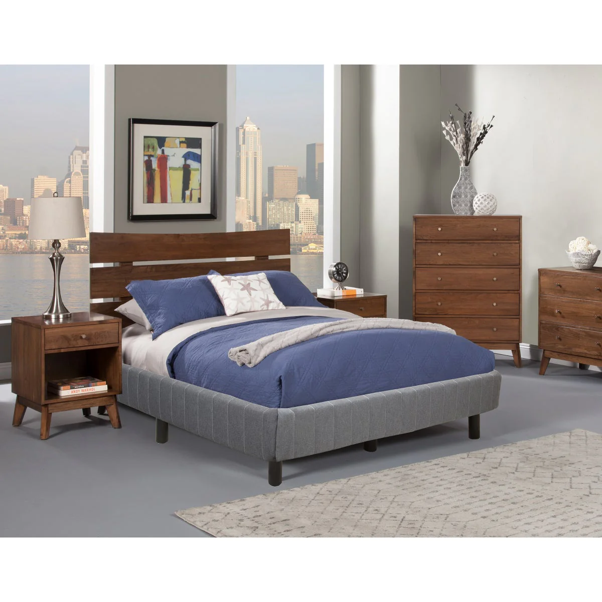 EnForce CAL KING 7" Metal Foundation with Headboard Bracket and Legs - Image 6