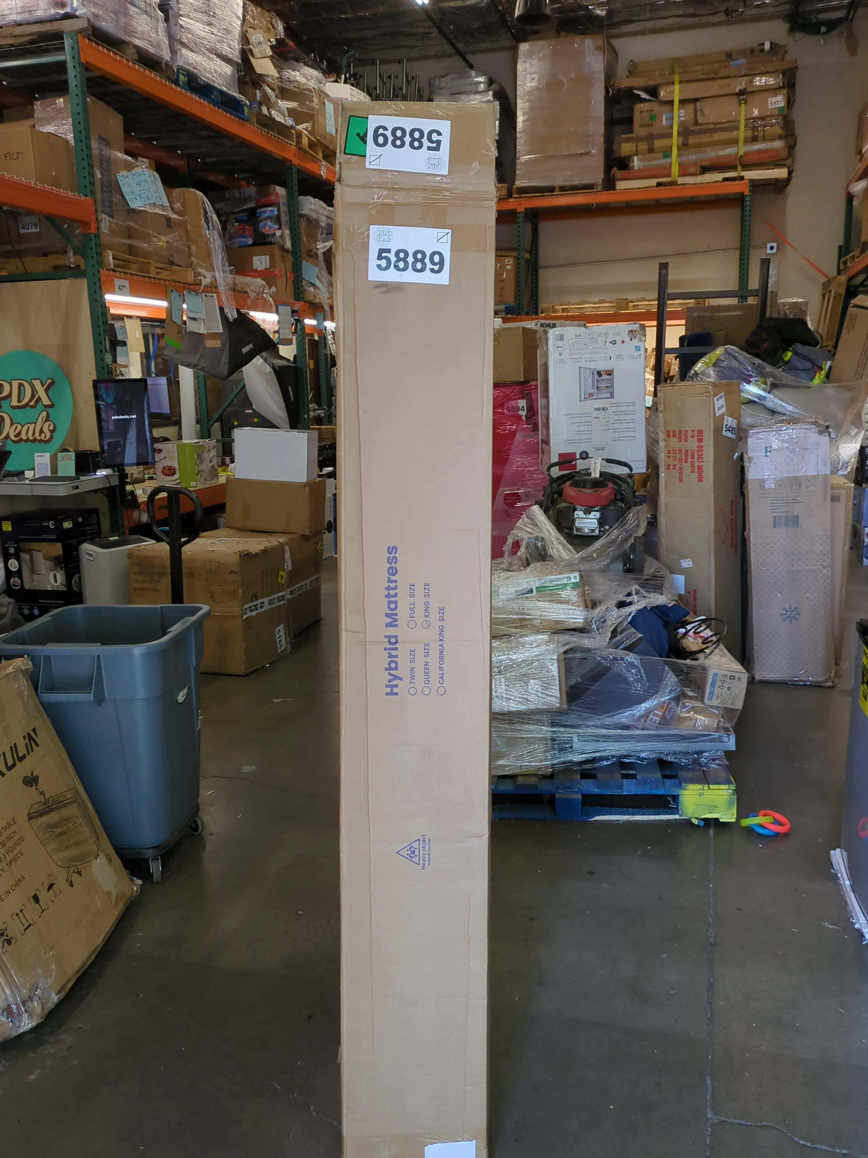 NEW - DIFAME 12 Inch KING Hybrid Mattress,Memory Foam with Pocket Spring,Medium Firm for Pressure Relief, Motion Isolation - Retail $349 - Image 7