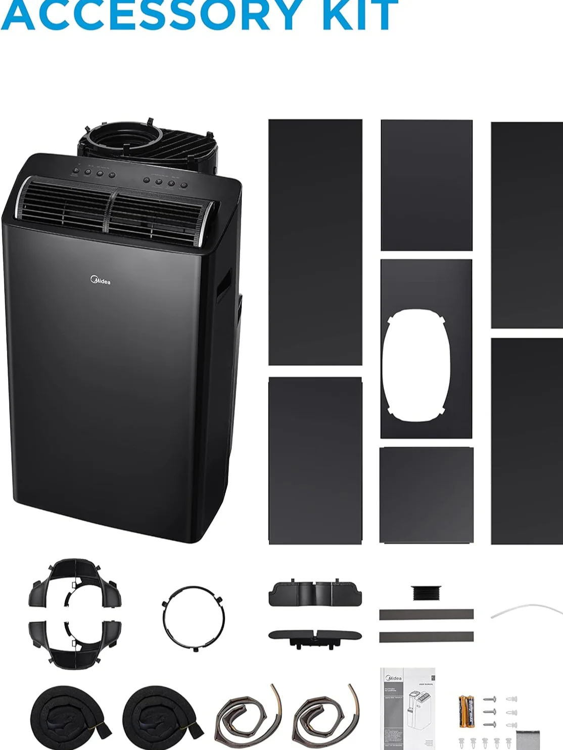 Midea Duo 12,000 BTU (10,000 BTU SACC) High Efficiency Inverter, Ultra Quiet Portable Air Conditioner, Cools up to 450 Sq. Ft., Works with Alexa/Google Assistant, Includes Remote - Retail $599 - Image 2