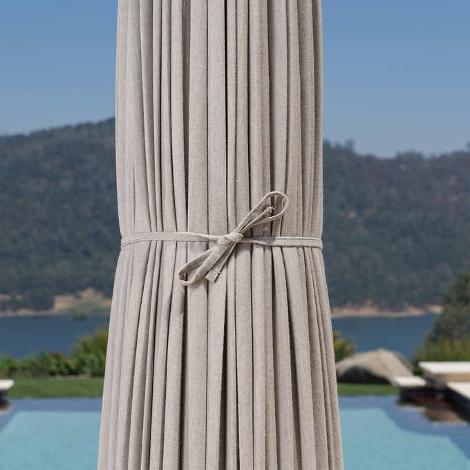 NEW - SunVilla 10’ Round Modern Fiberglass Market Umbrella - Retail $159 - Image 5