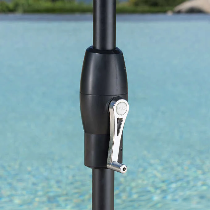 NEW - SunVilla 10’ Round Modern Fiberglass Market Umbrella - Retail $159 - Image 6