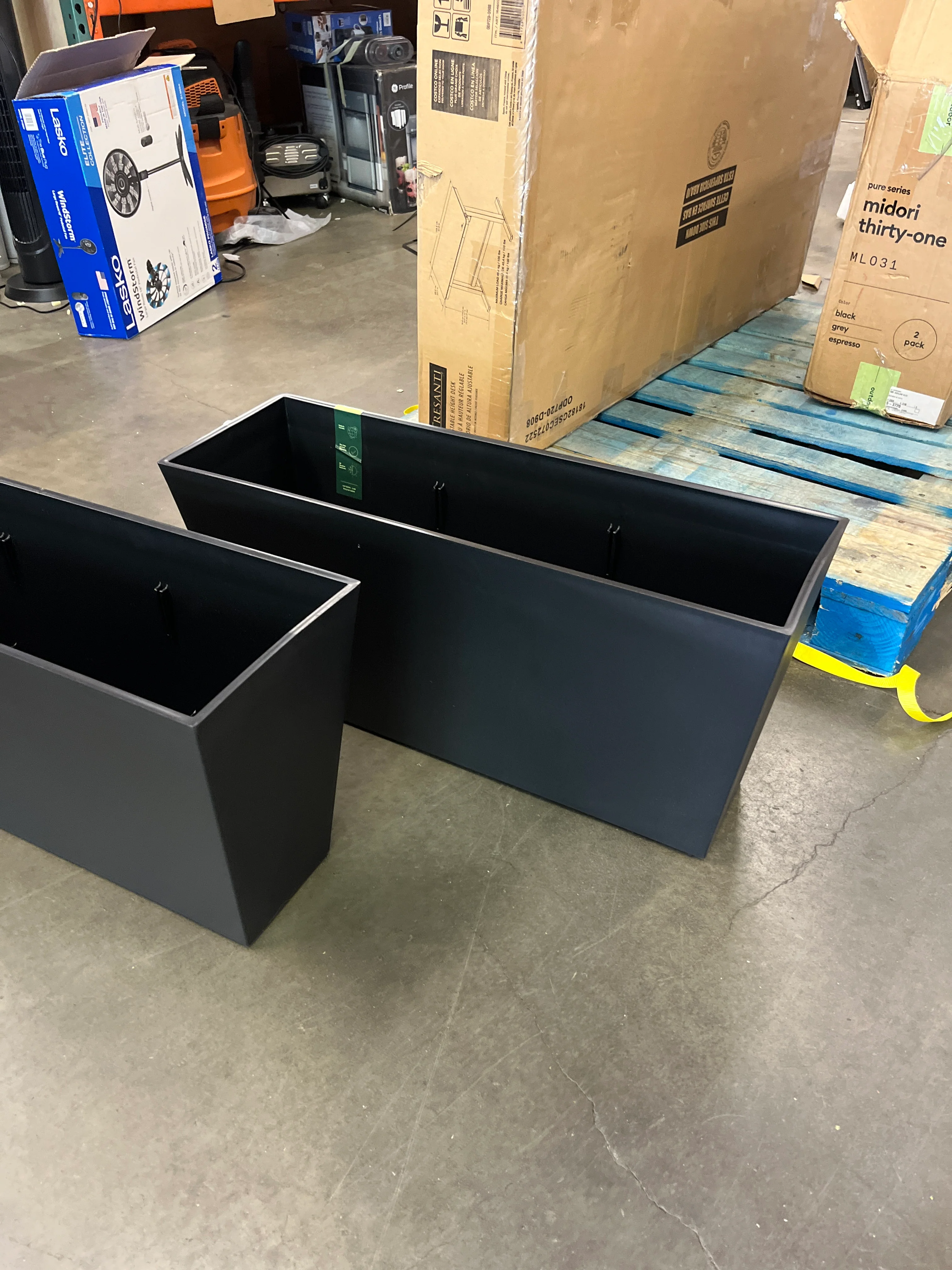 31 in Trough Planter by Veradek, 2-pack - Image 2