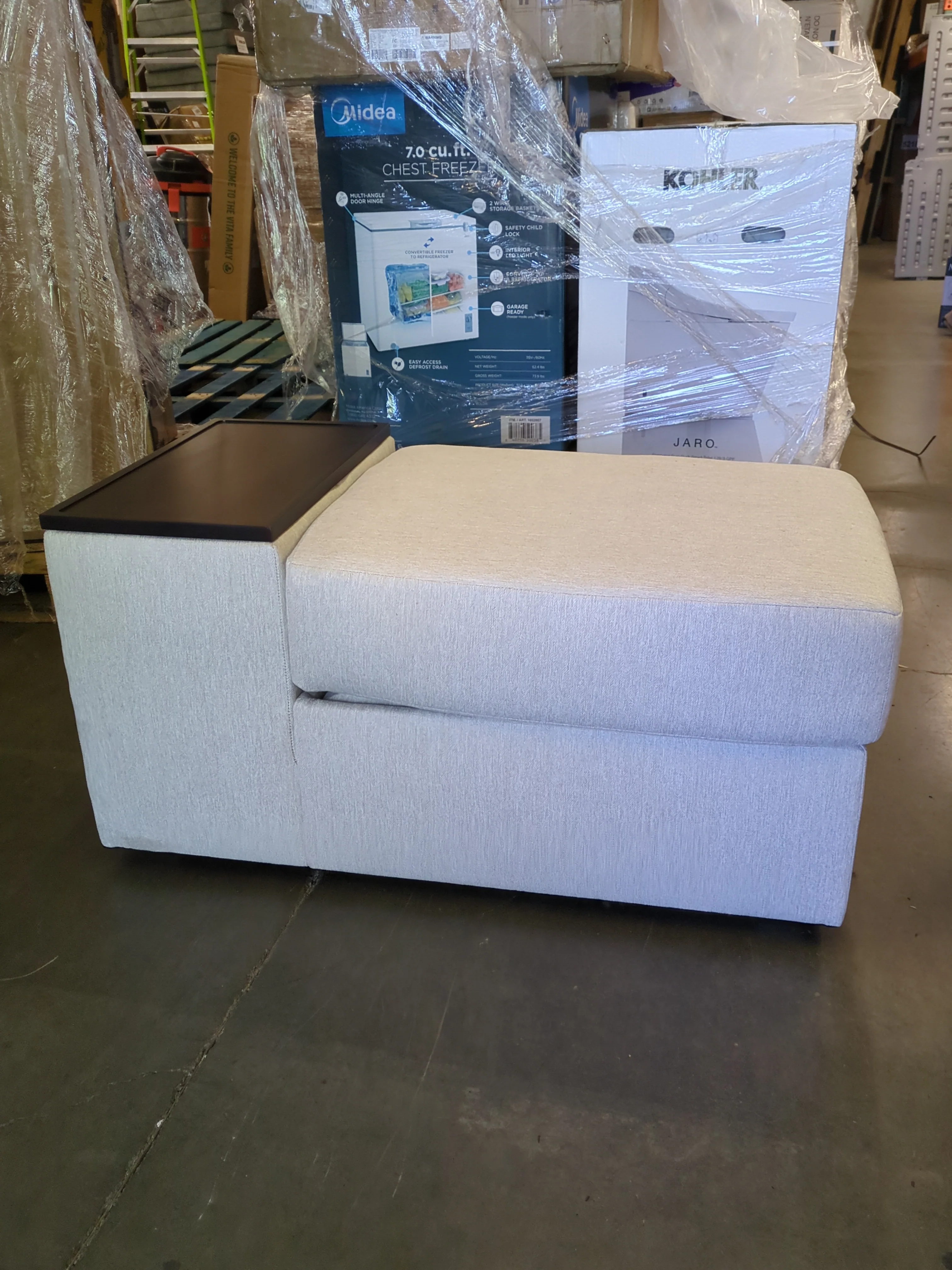Flexsteel Modular Sectional Storage Hub - Retail $449 - Image 4