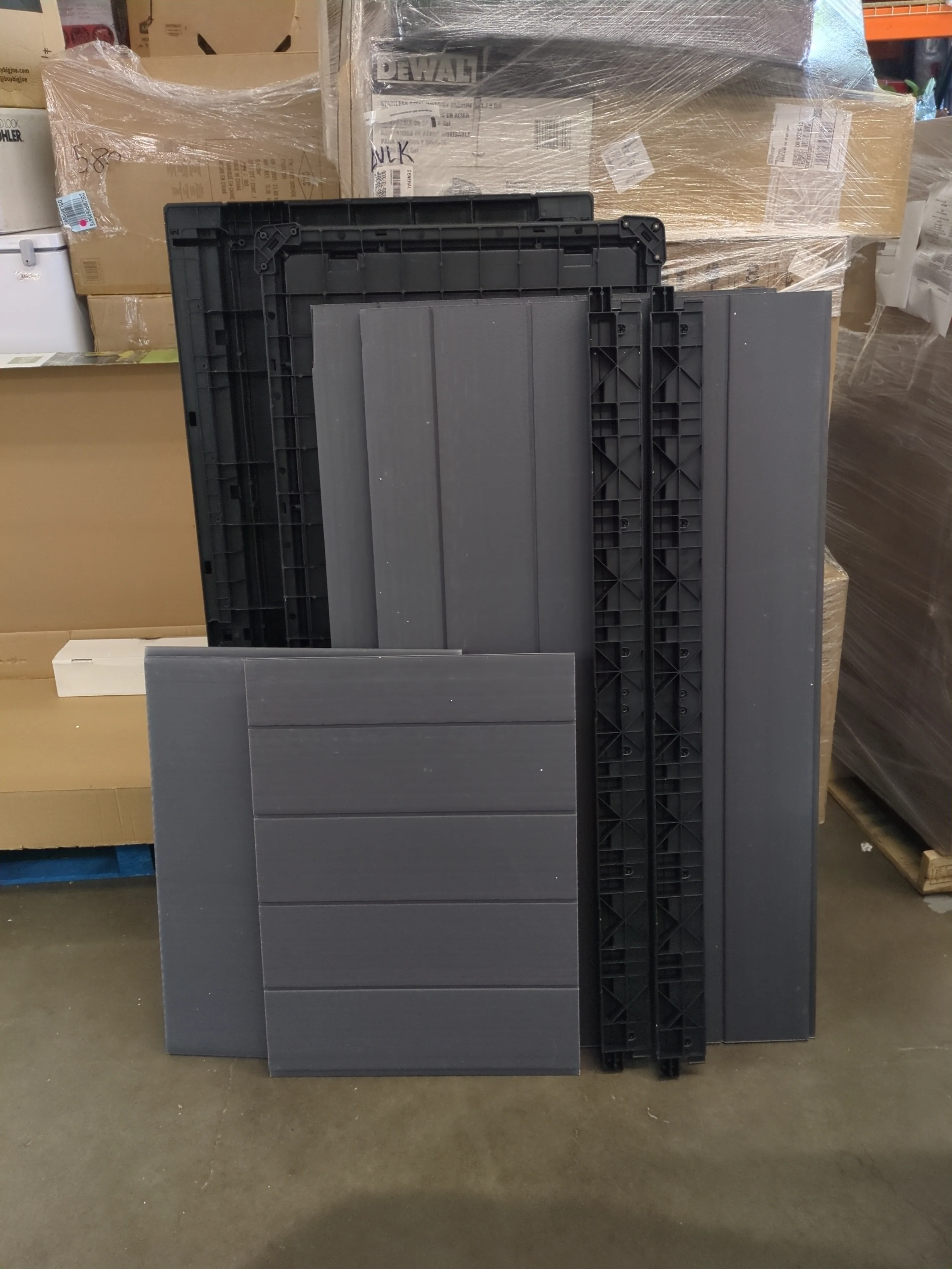 Keter Cortina 200 Gallon Large Resin Deck Box for Patio Outdoor Storage - Retail $269 - Image 2