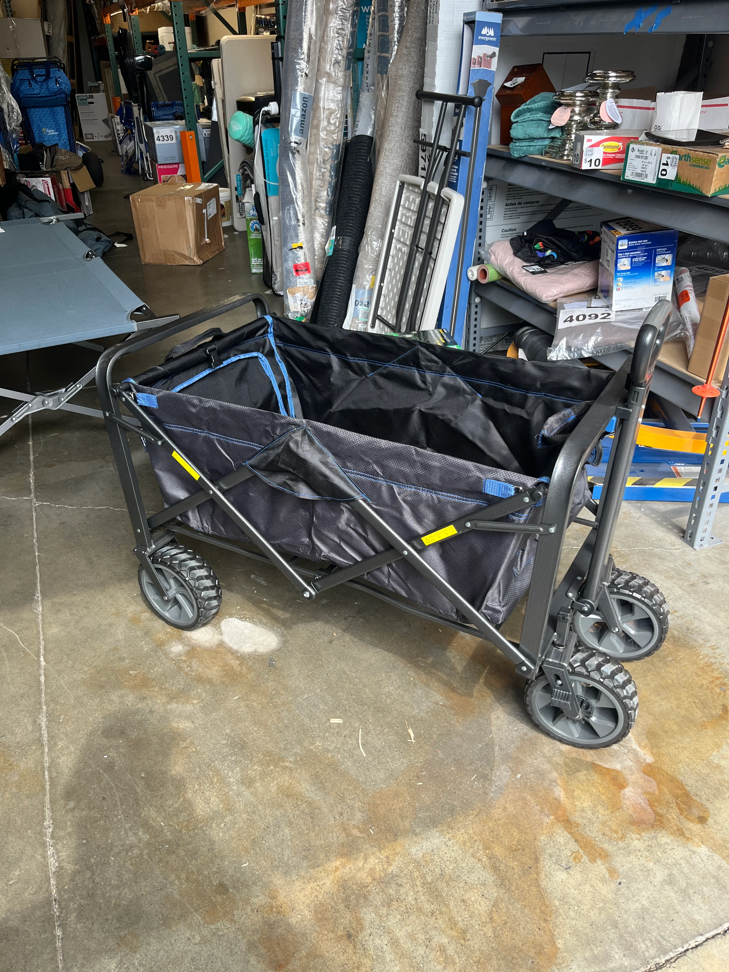 Mac Sports XL Folding Wagon with Brakes - Image 5