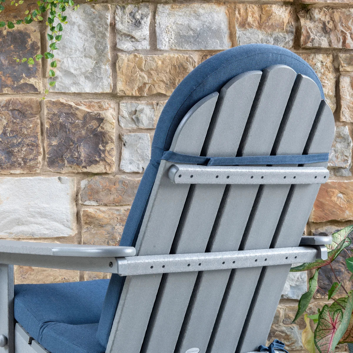 NEW - Adirondack Blue Cushion for Polywood Chairs, 2-pack - Retail $129 - Image 3
