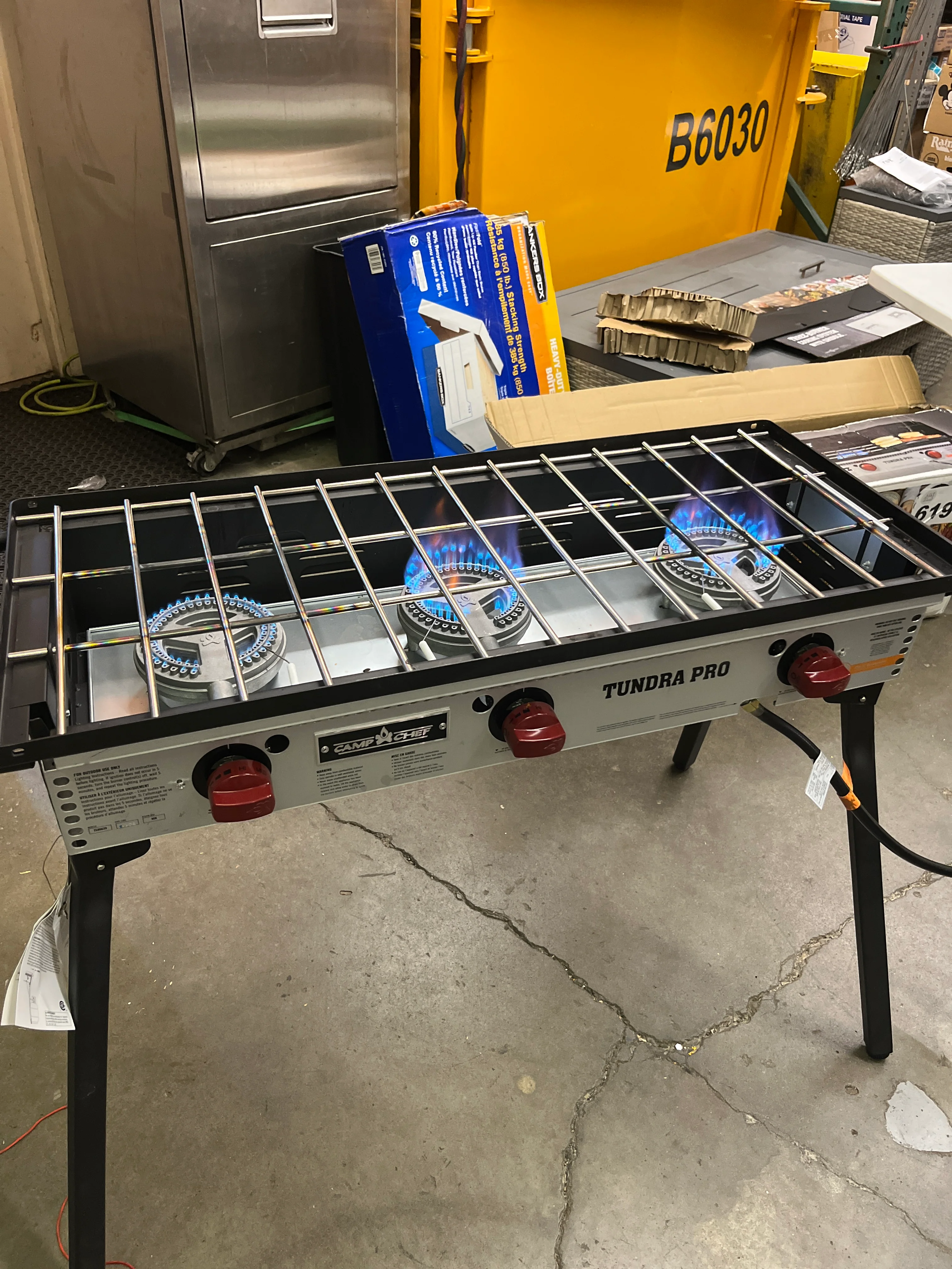 Camp Chef Tundra 3 Burner Stove with Griddle - Retail $259 - Image 3