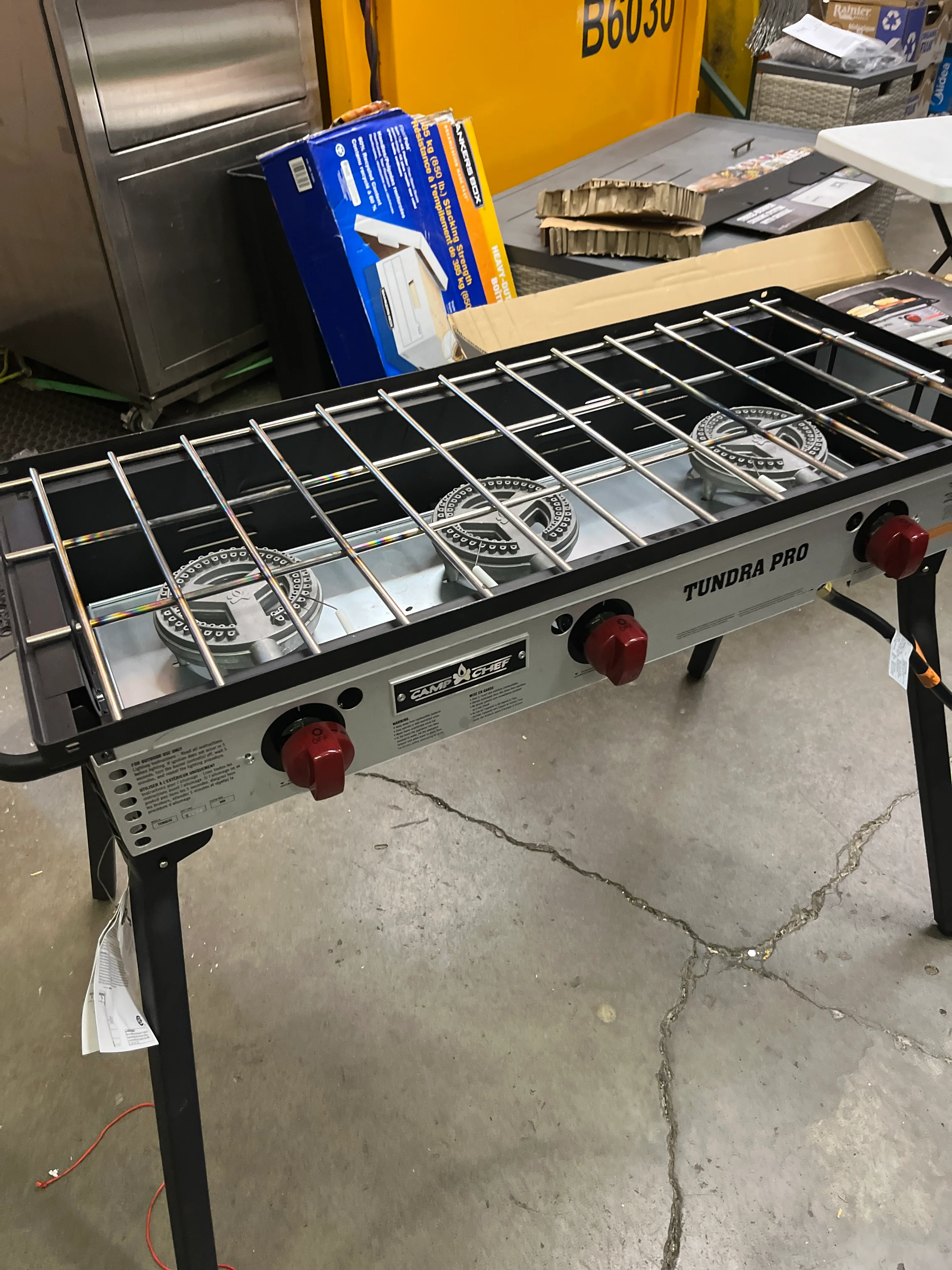 Camp Chef Tundra 3 Burner Stove with Griddle - Retail $259 - Image 4