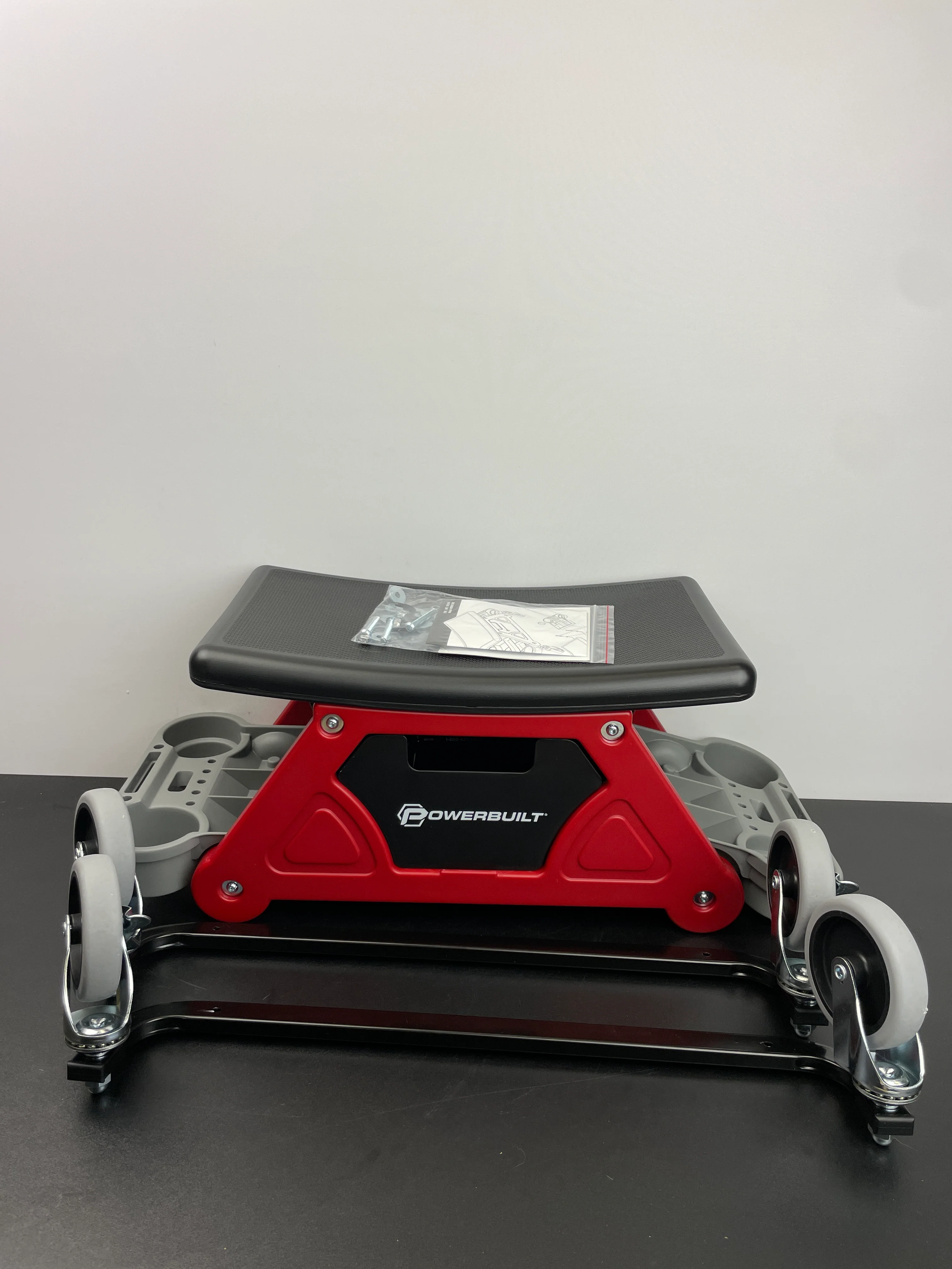 Powerbuilt Heavy Duty Rolling Seat - Retail $64 - Image 4