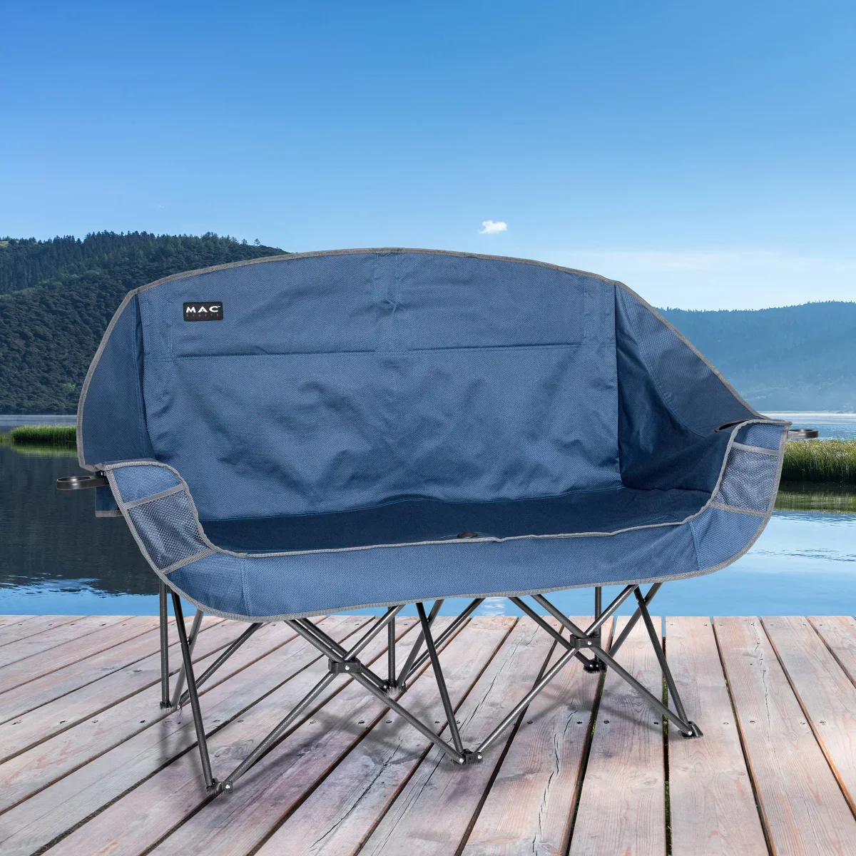 Mac Sports Double Camping Chair - Image 3