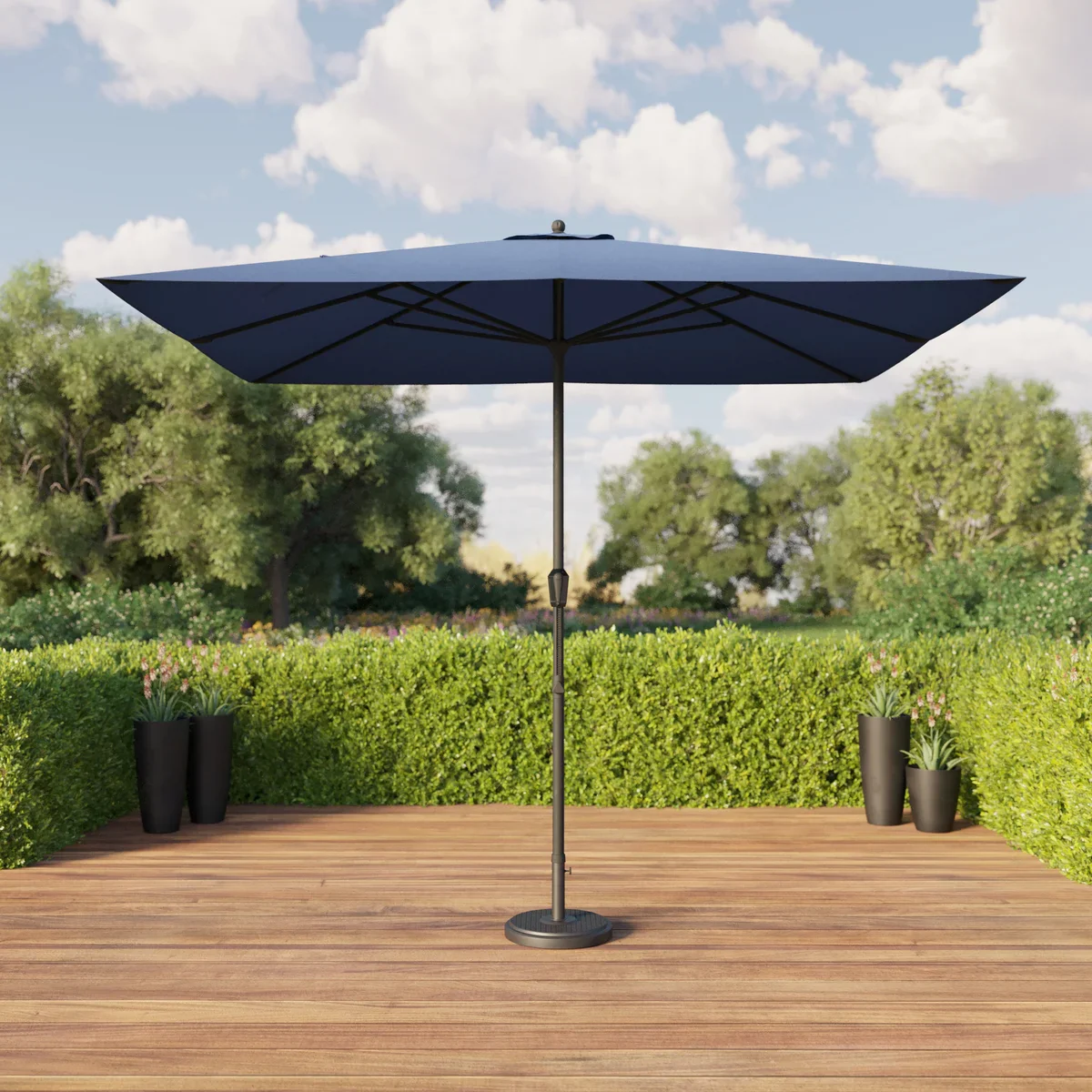 Seasons Sentry 8ft x 11ft Height Adjustable Market Umbrella