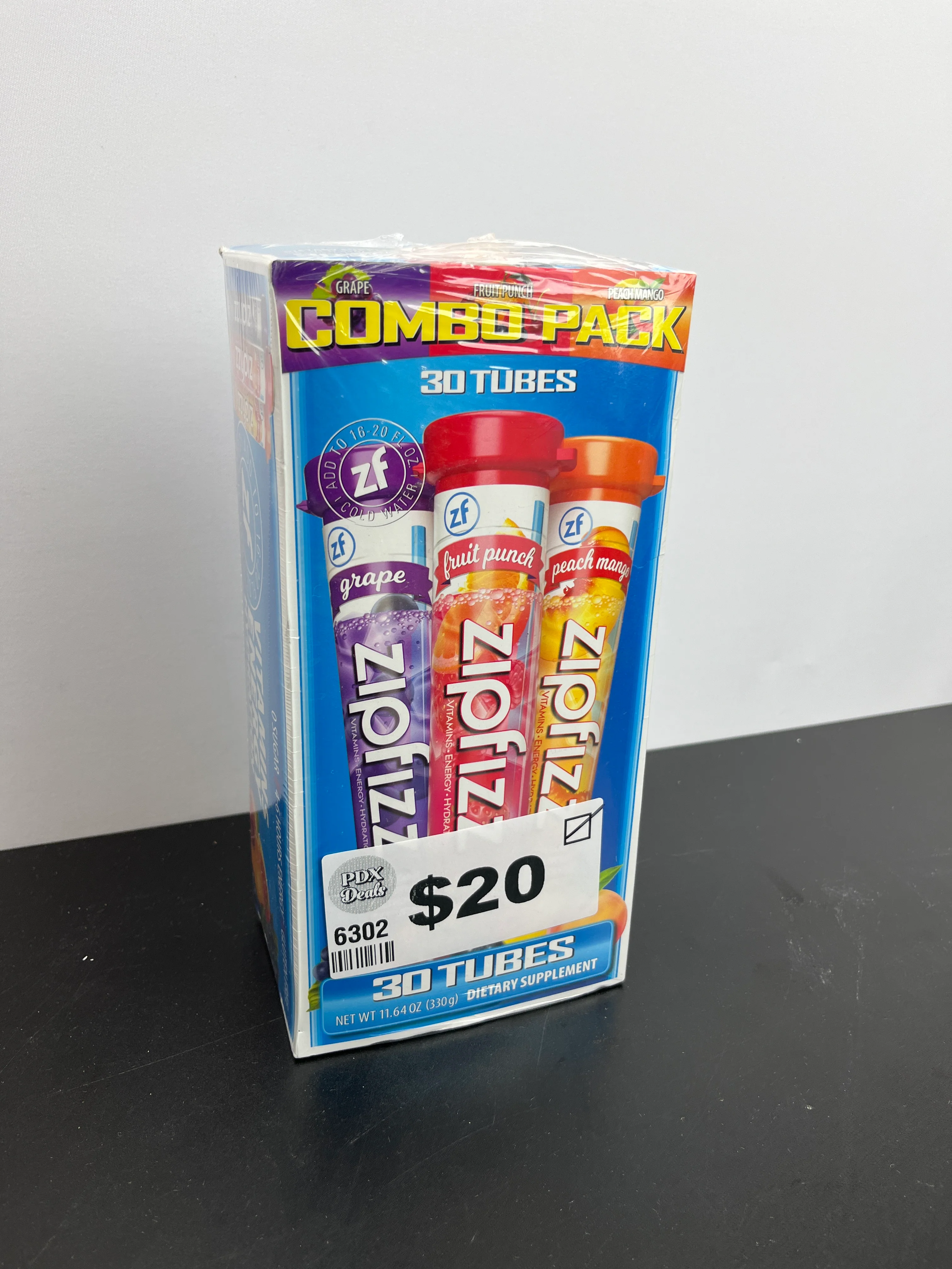 Zipfizz Multi-Vitamin Energy Hydration Drink Mix, Variety Pack, 30 Tubes - Image 2