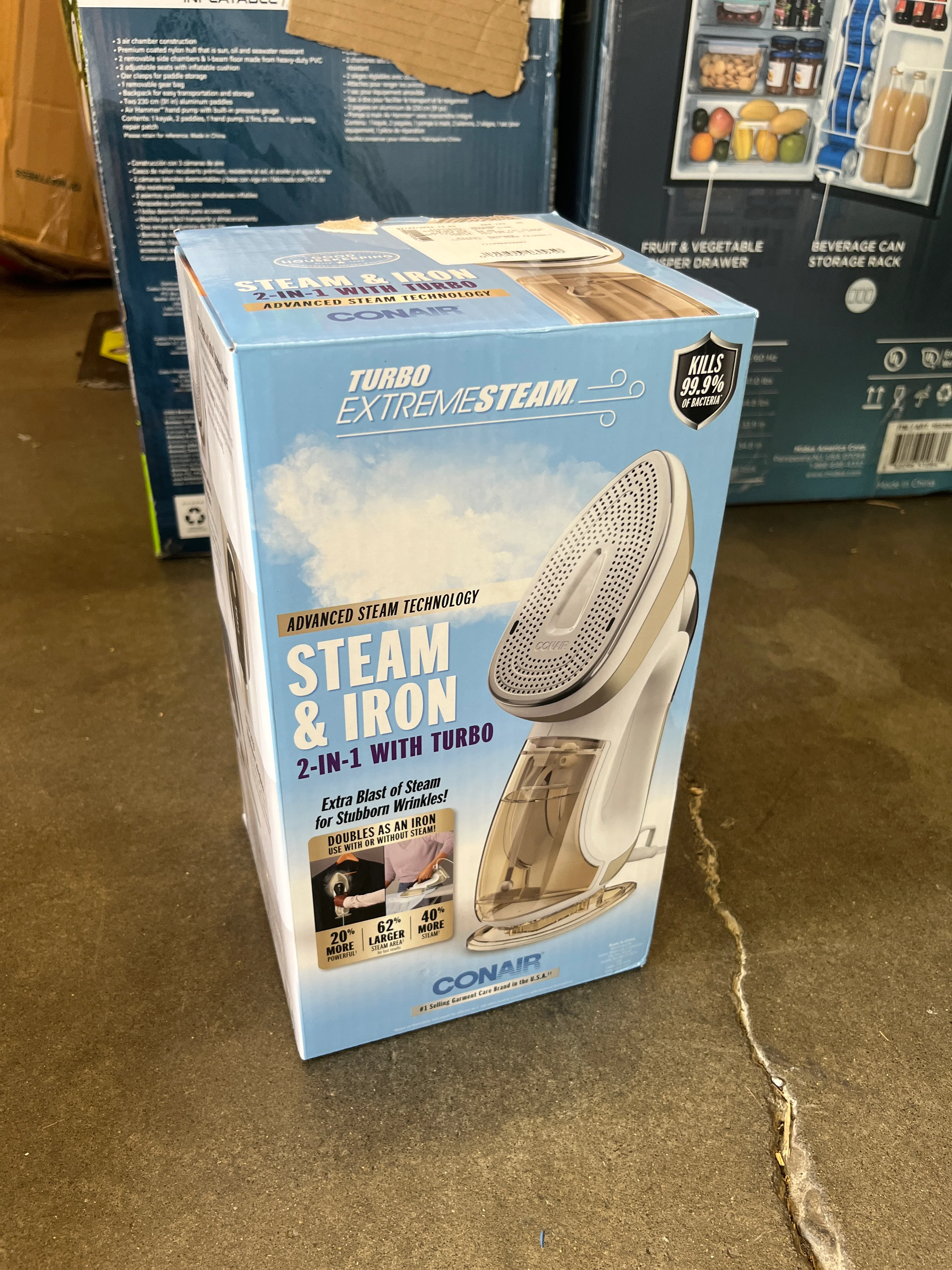 Conair ExtremeSteam 2-in-1 Handheld Steamer & Iron - Retail $57 - Image 3