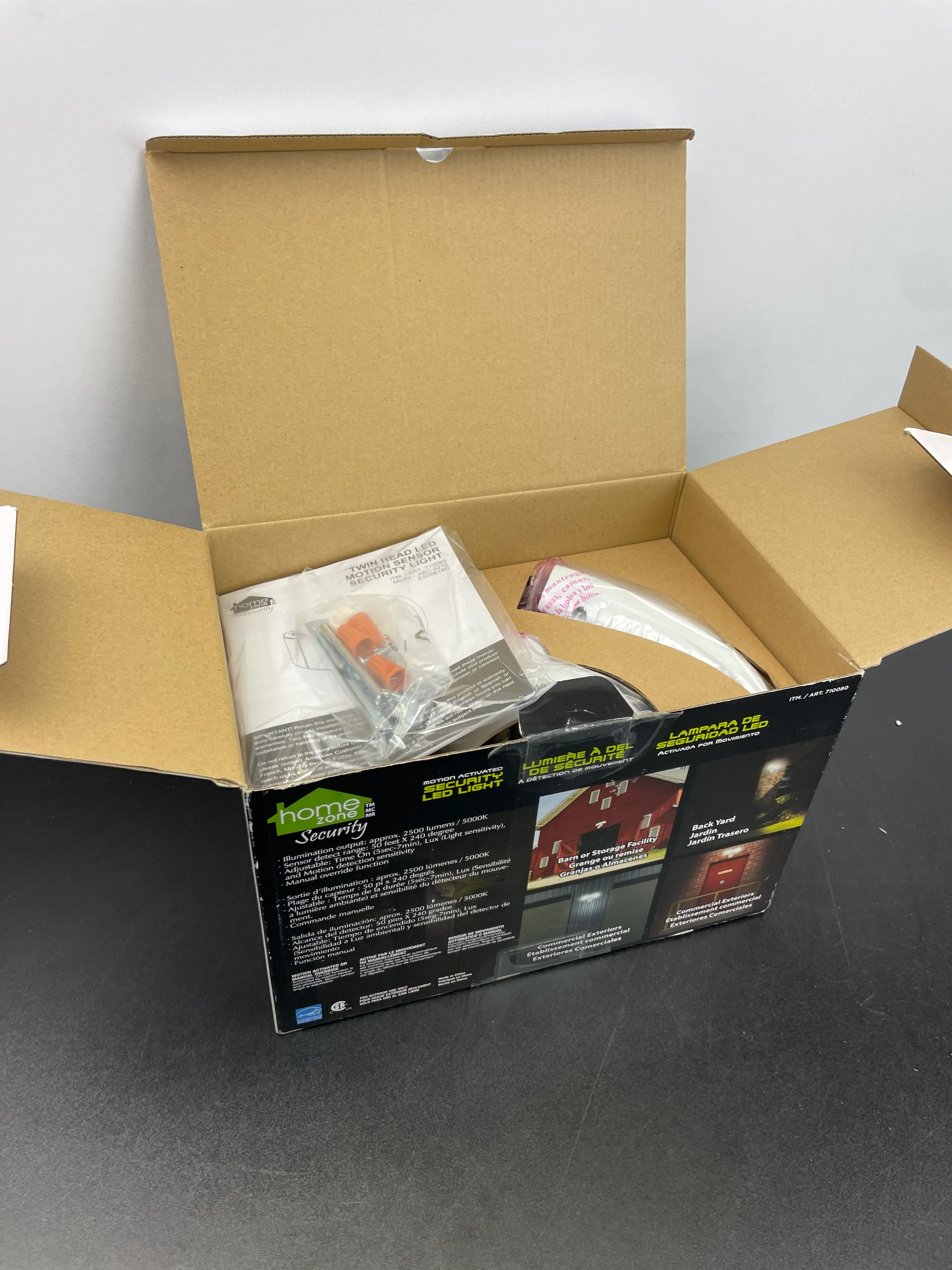 Home Zone Security LED Light Motion Activated - Retail $39 - Image 2