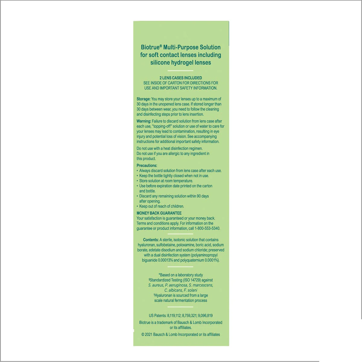 NEW - Biotrue Multi-Purpose Solution, 34 Ounces - Image 4