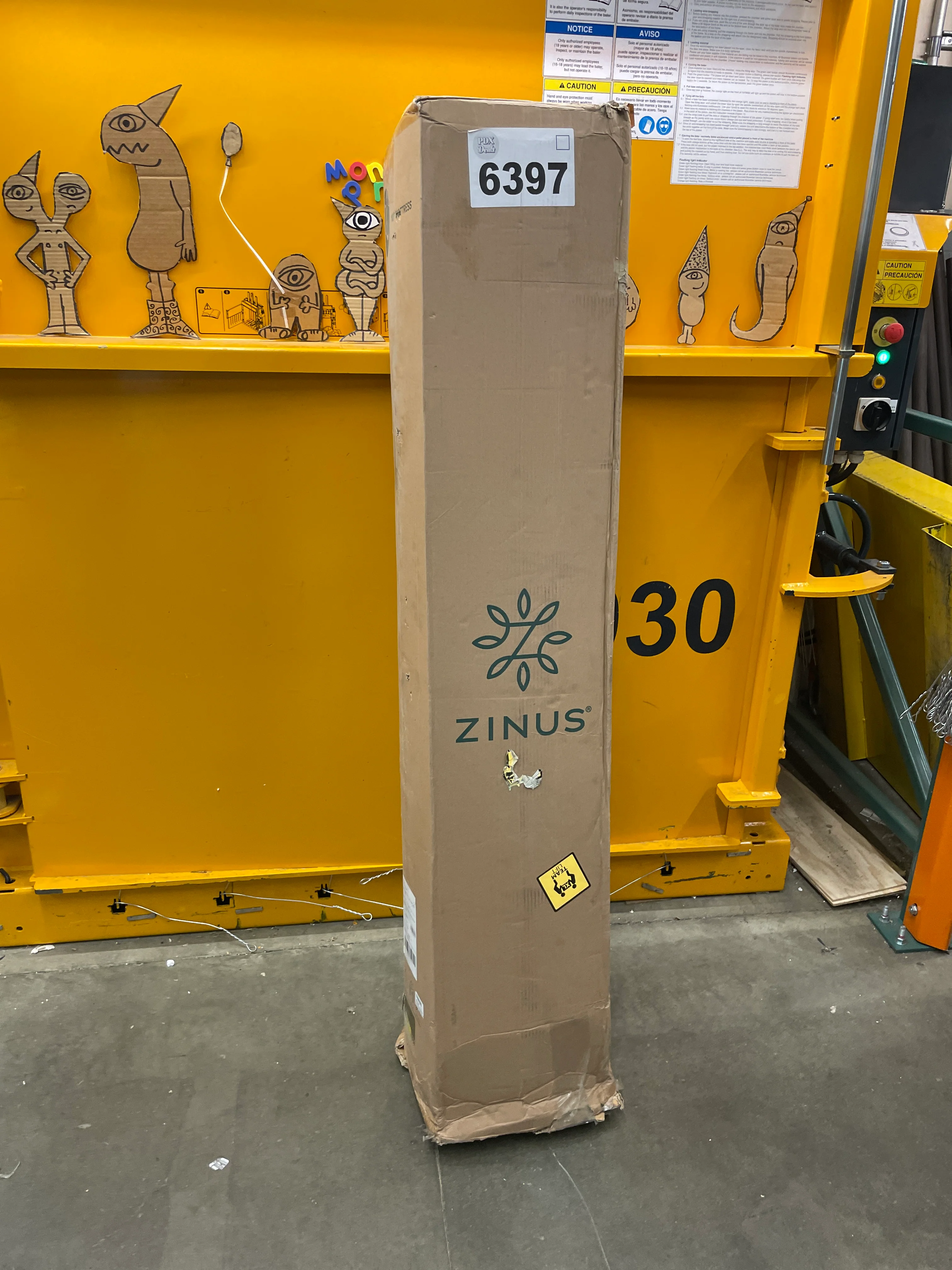 NEW - Zinus 10 Inch Queen True Support Hybrid Mattress [New Version], Queen, Fiberglass Free, Medium Feel, Motion Isolation, Certified Safe Foams & Fabric, Mattress in A Box - Retail $228 - Image 6