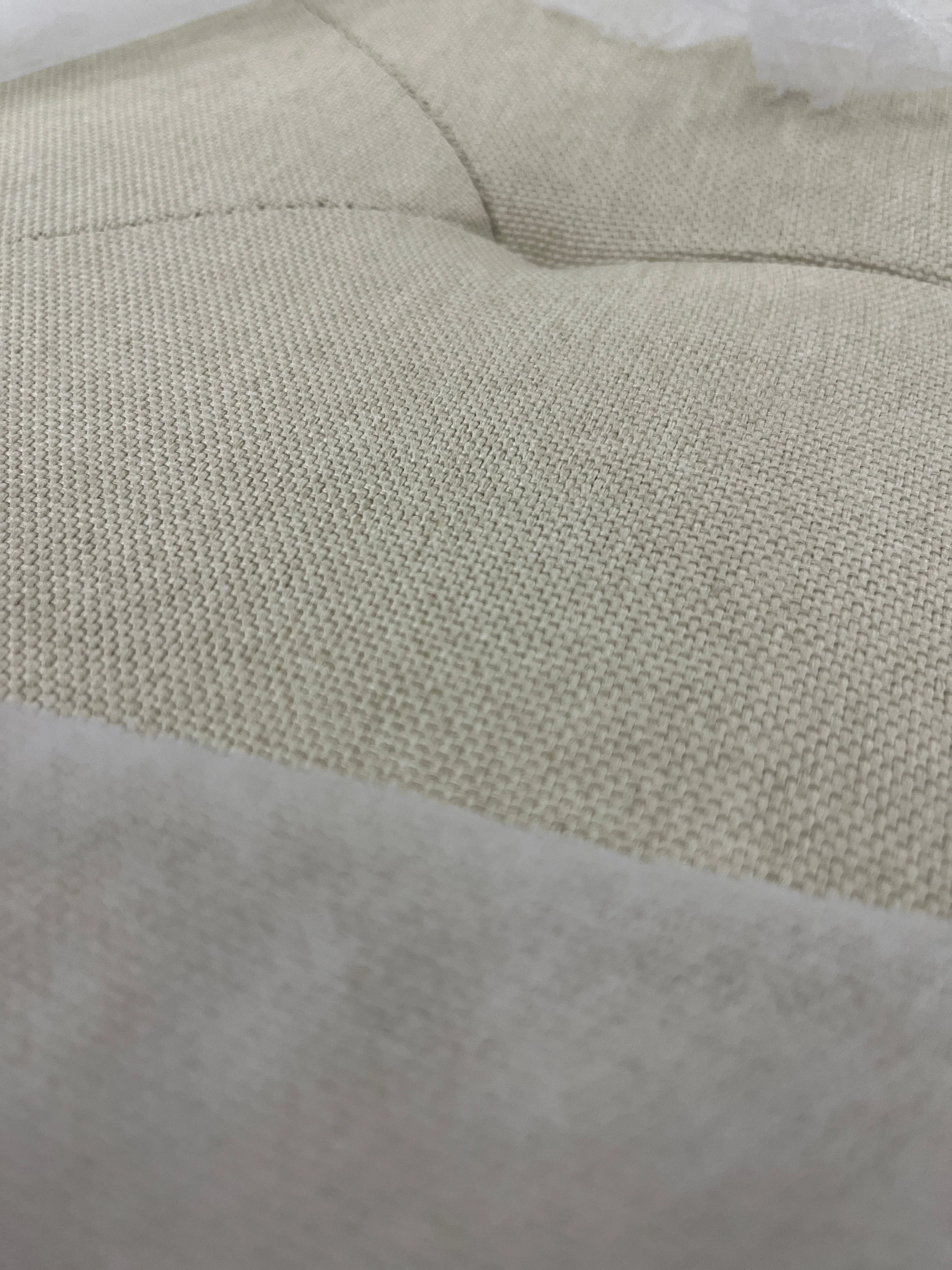 NEW - LUCID QUEEN Mid-Rise Upholstered Headboard - Diamond Tufted - Padded Polyester - Adjustable Height- Easy Assembly - Bed Frame or Wall Mount - Sturdy - Pearl - Queen Size - Retail $99 - Image 7