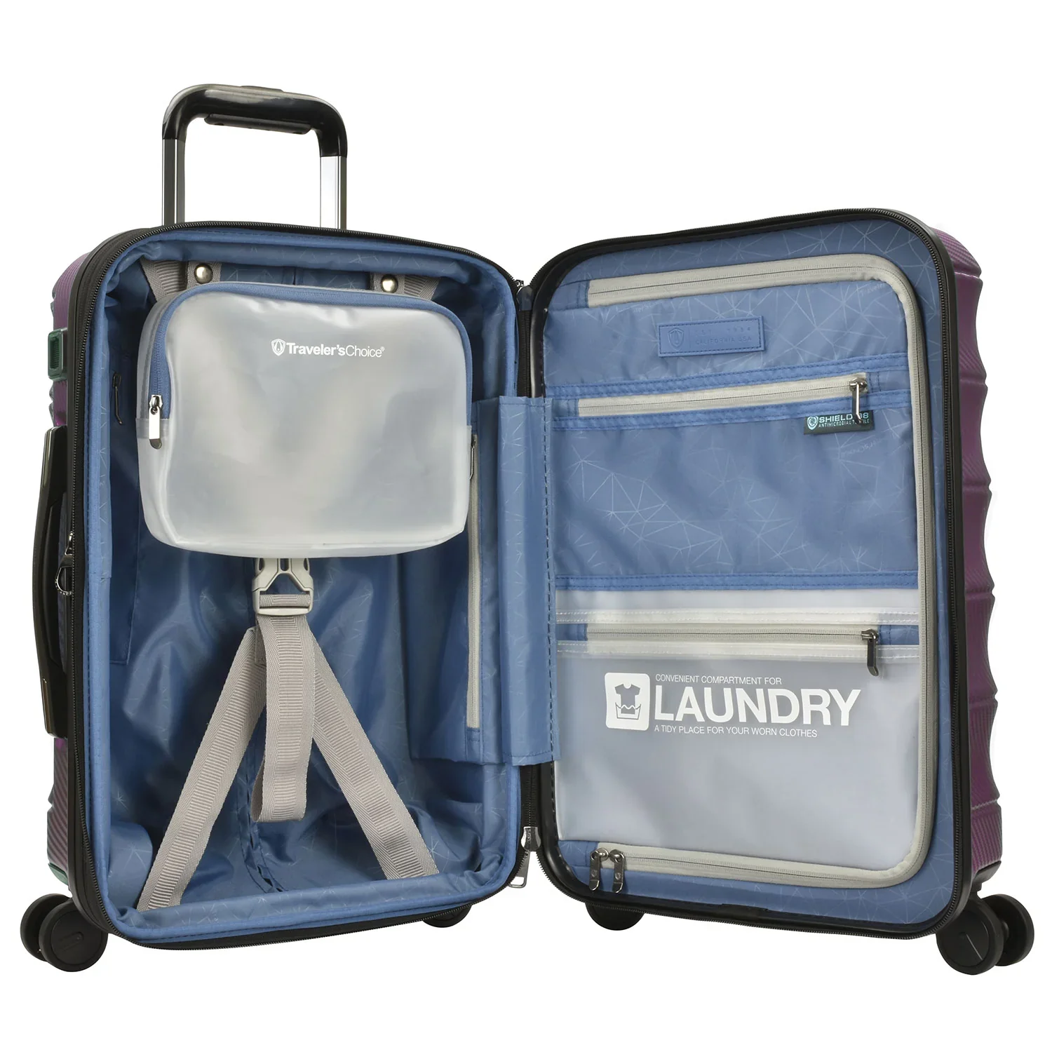 Traveler's Choice Granville II 2-Piece Luggage Set - Retail $179 - Image 4