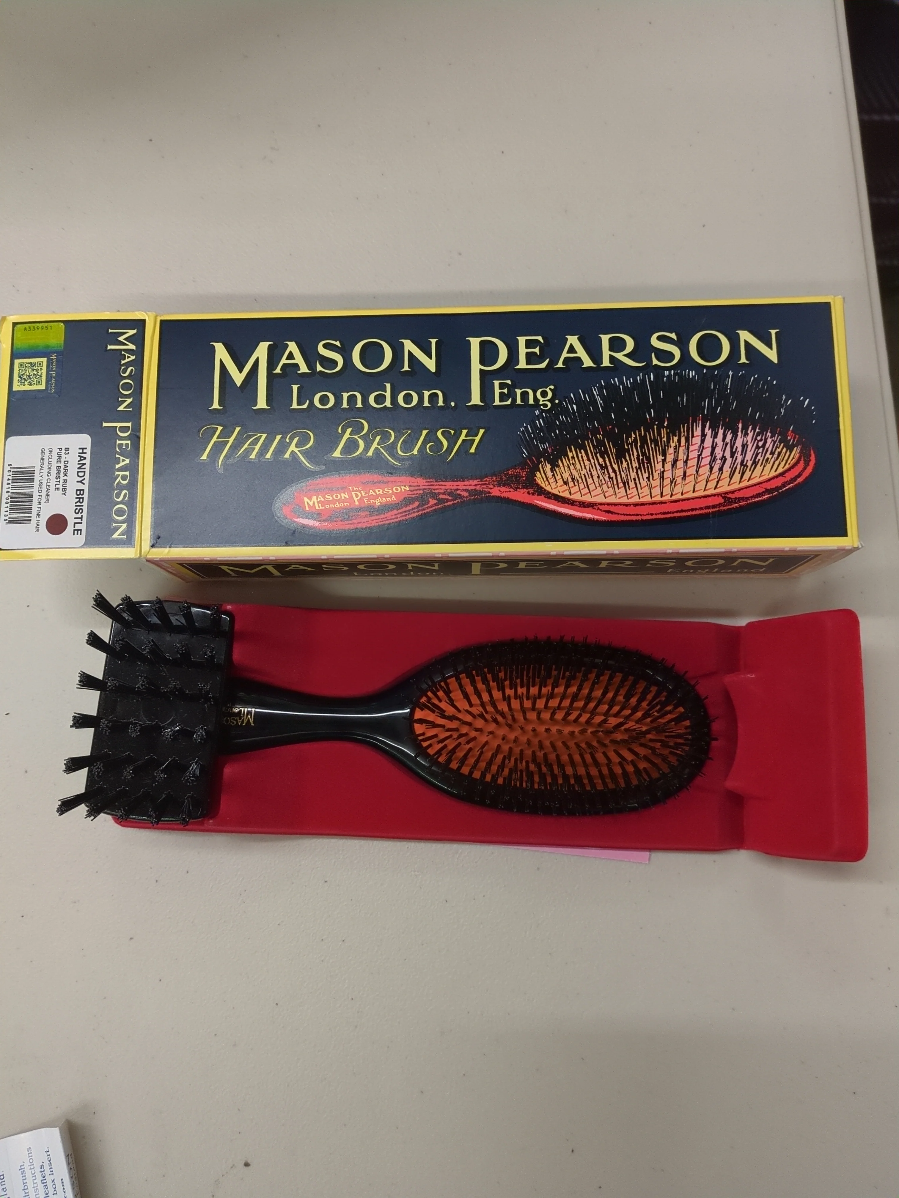 NEW - Mason Pearson Handy Bristle Hairbrush, B3 - Image 3
