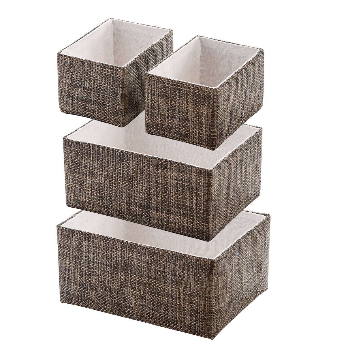 NEW - Mesa Storage Baskets, Set of 4 - Image 3