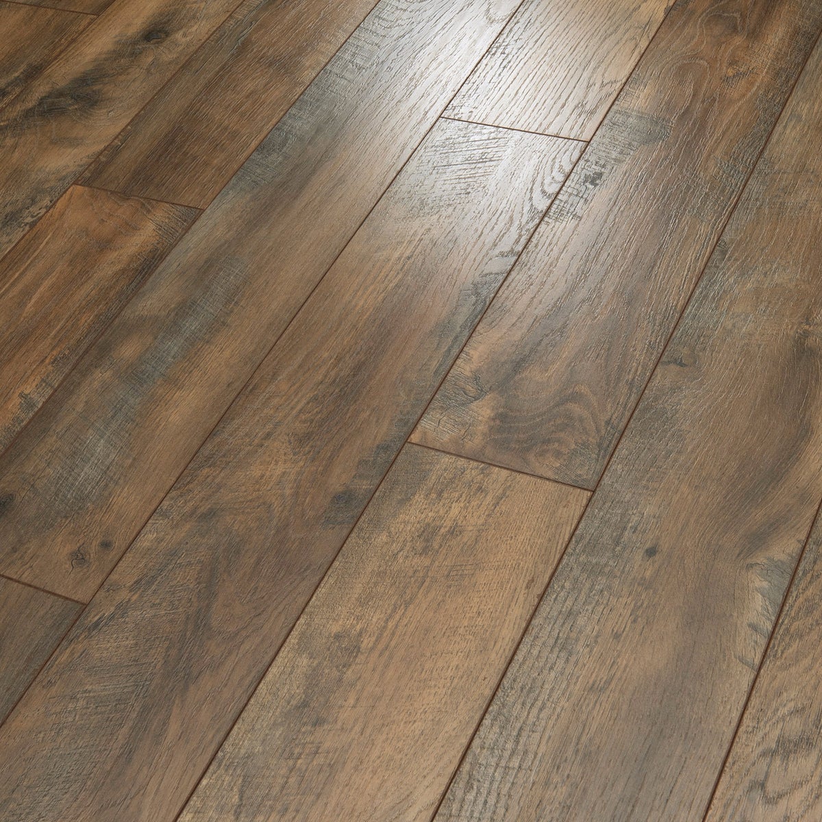 30 Boxes - Mohawk Home Townview Oak 12MM Thick 6.1in X 47.2in AC4 Waterproof Surface Laminate Wood Plank Flooring (18.14 sq ft/ctn) - Image 2