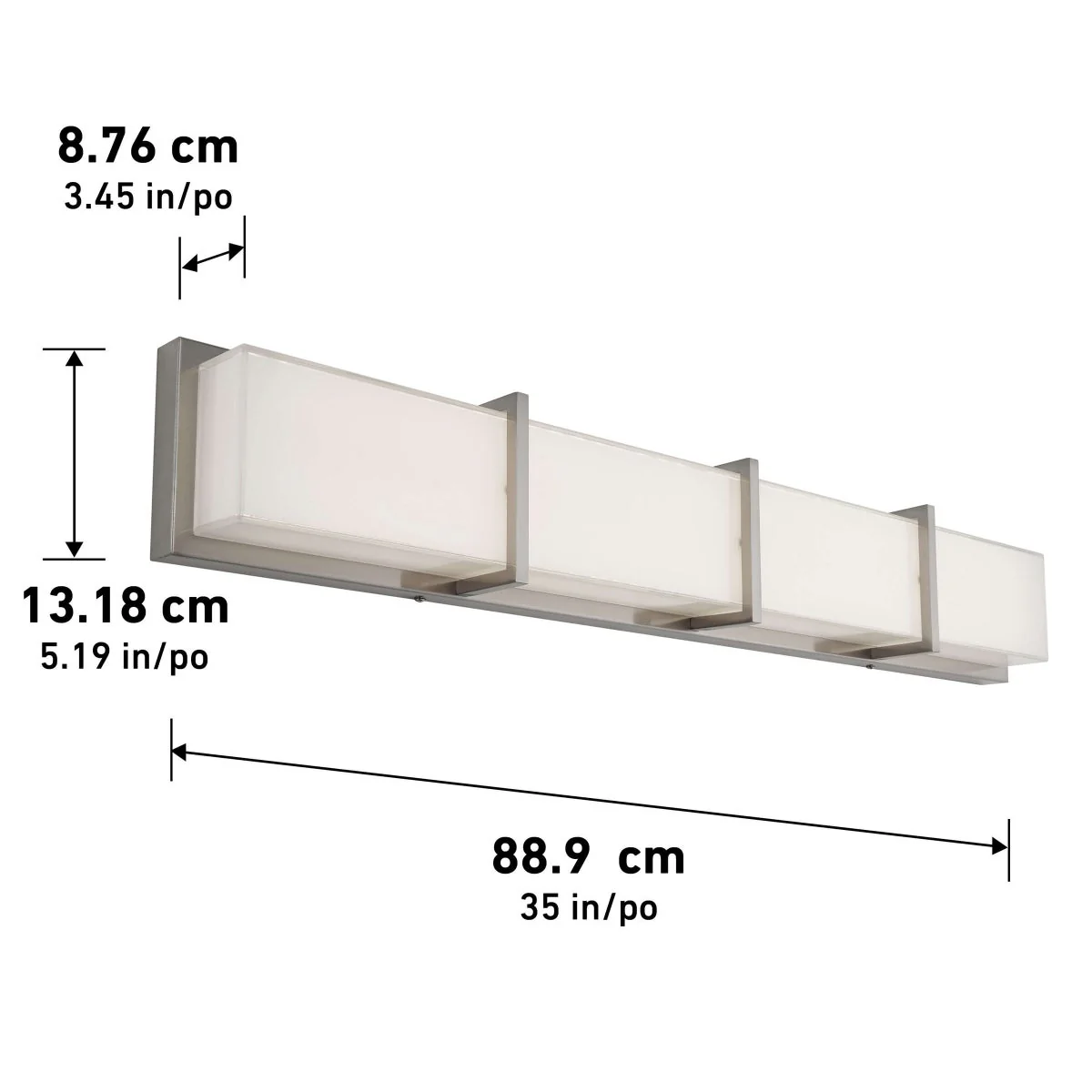 Subway 35" LED Vanity Light by Artika - Image 4
