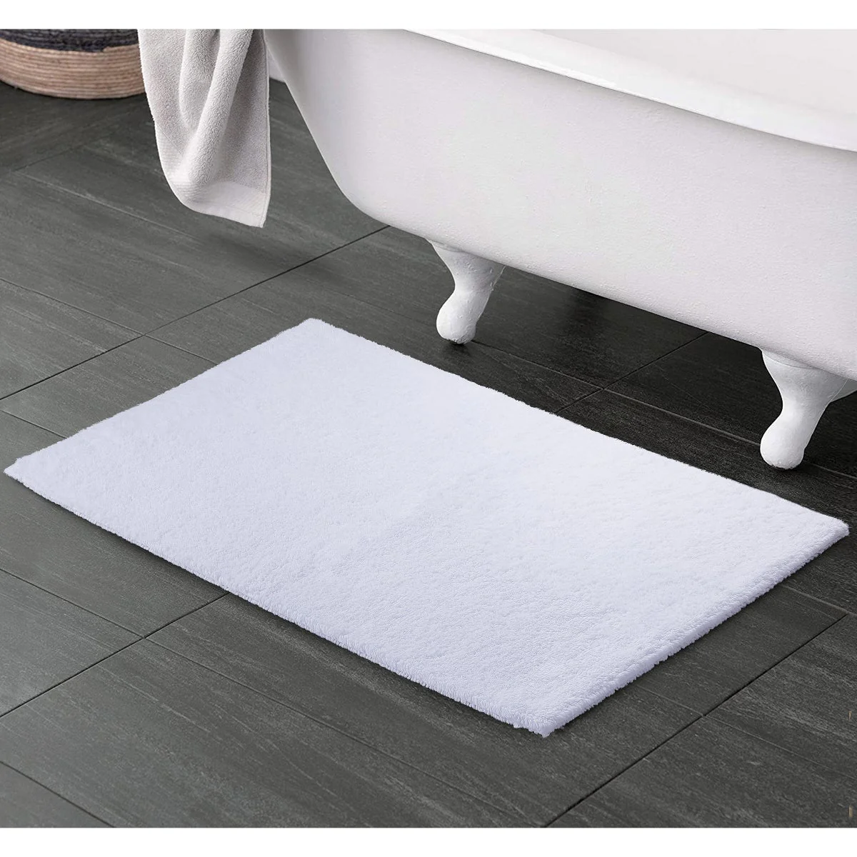 NEW - Purely Indulgent 100% Egyptian Cotton Bath Rug, 2-piece Set