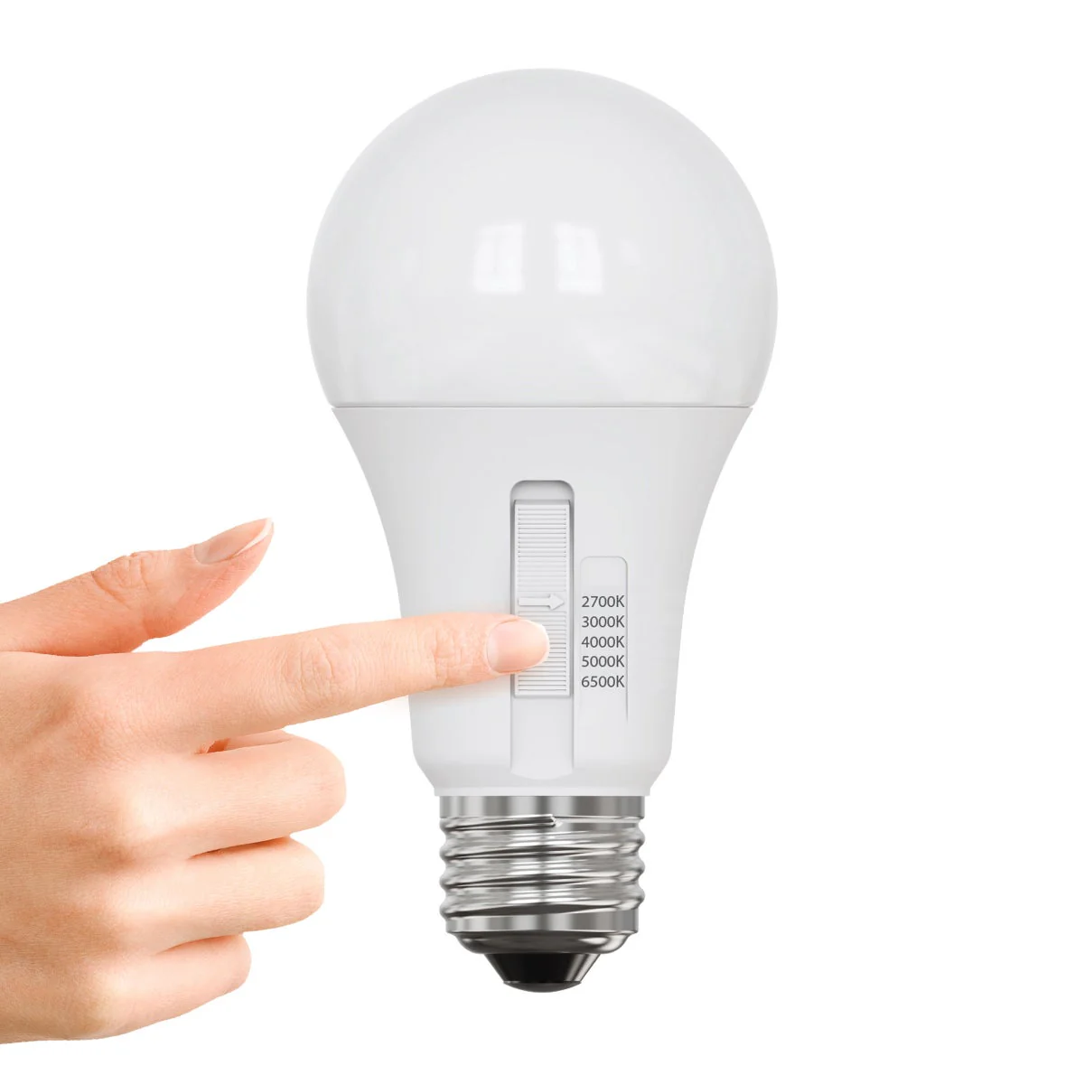 Feit Electric 100W Replacement 5-CCT LED A21 Bulbs, 4-pack - Image 2