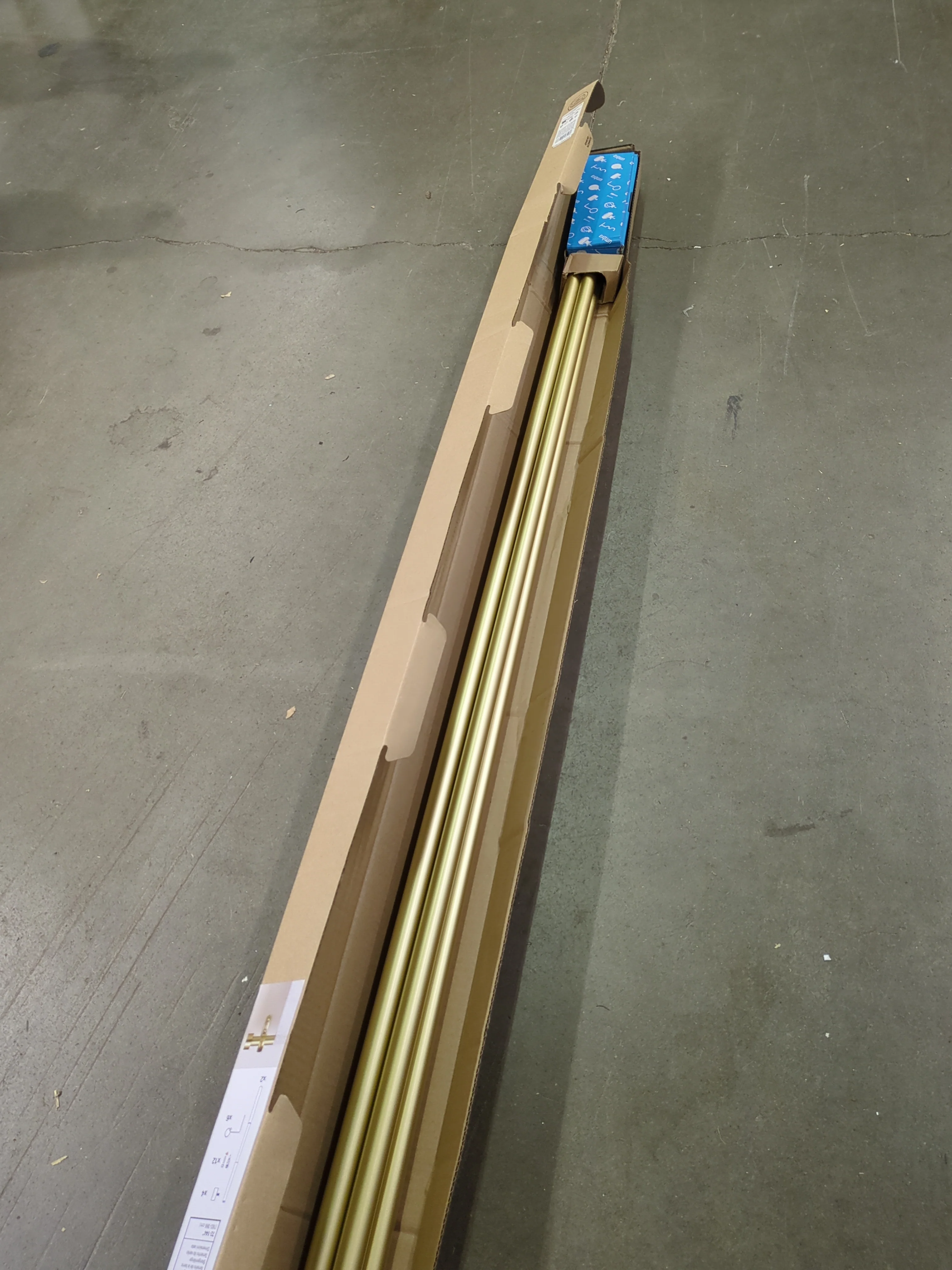 Umbra 3/4in Curtain Rod  72 - 144” - 2-pack - Image 4