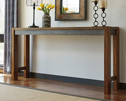 NEW - Signature Design by Ashley Furniture Torjin Urban Counter Height Dining Room Table, Two-tone Brown - Retail $240 - Image 2