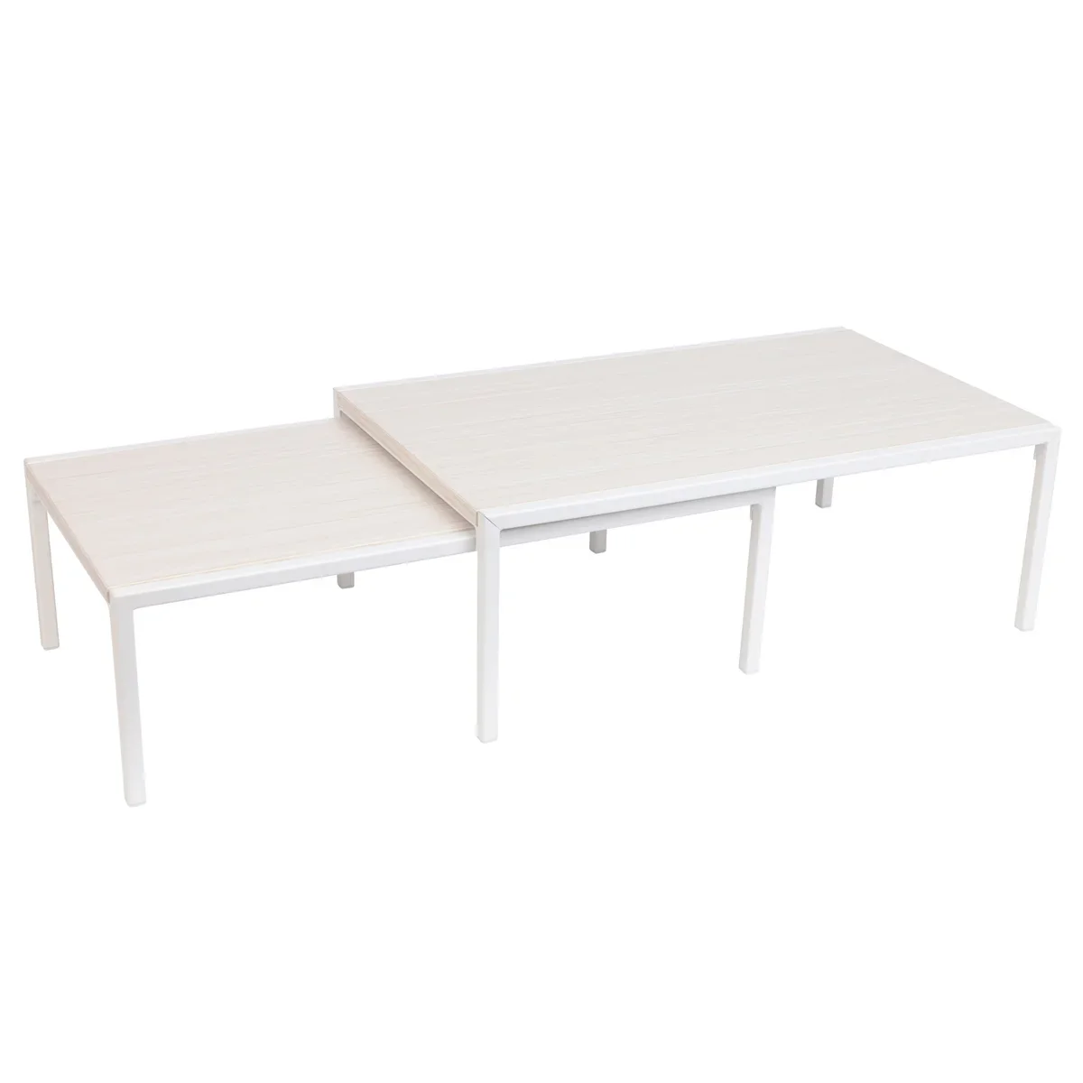 Smart Design White Shelf Organizer, Set of 2 - Retail $24