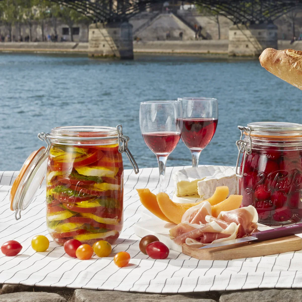 Le Parfait Super Canning Jars, Set of 4 - Retail $24 - Image 2